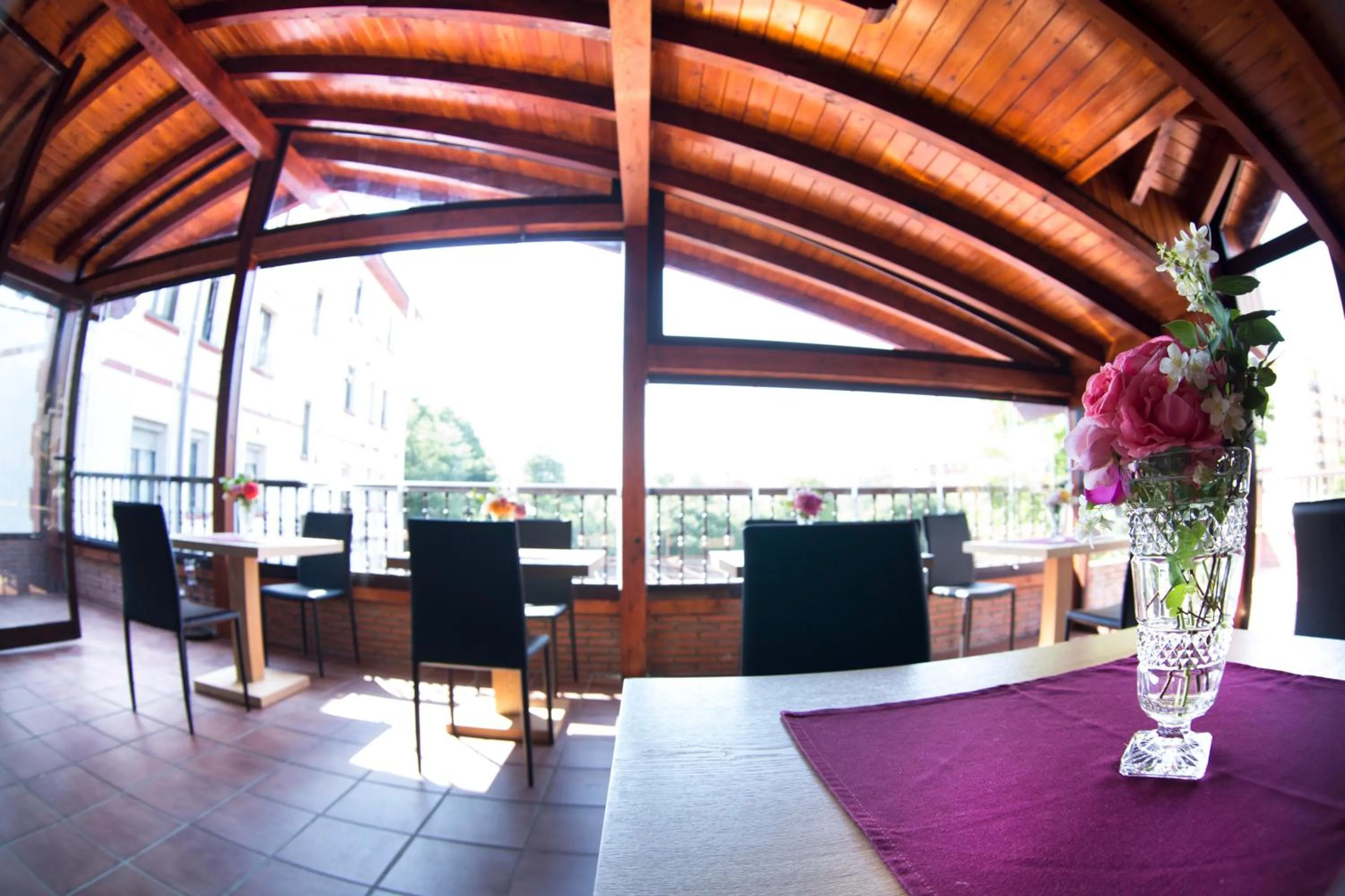 Balcony/Terrace in Hotel Mariñerune