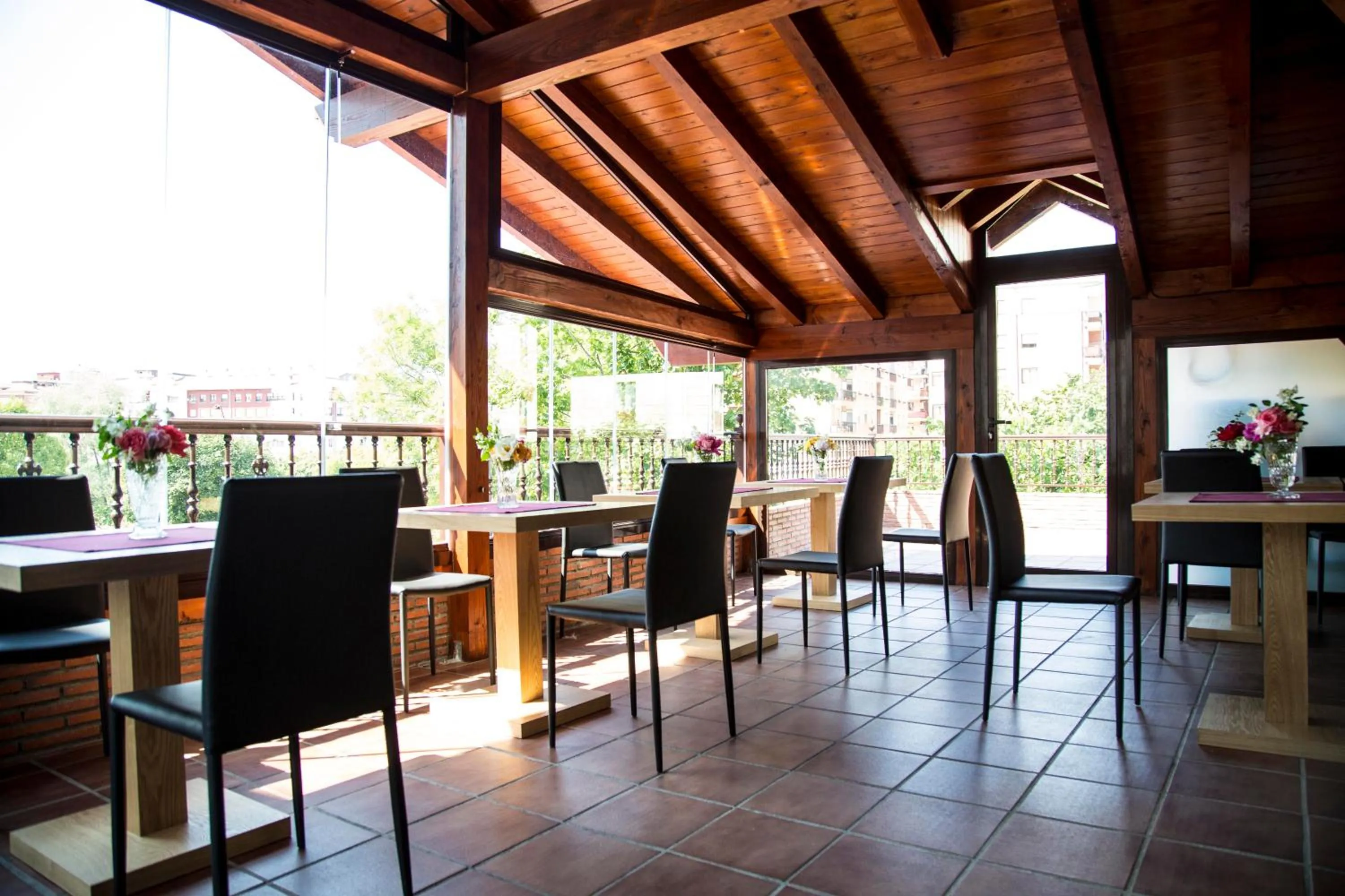 Balcony/Terrace in Hotel Mariñerune