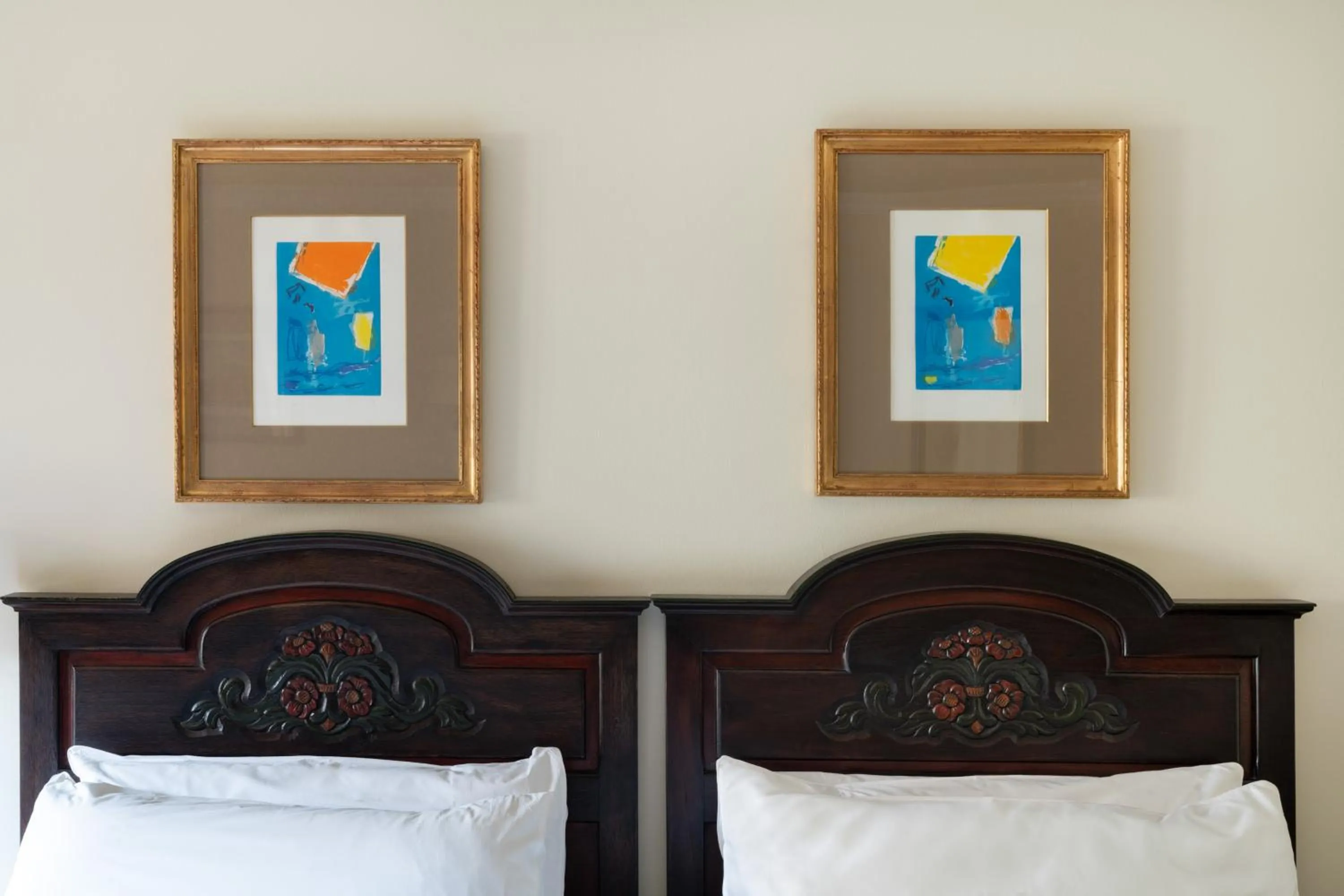 Bed in Parador de Sto. Domingo Bernardo de Fresneda