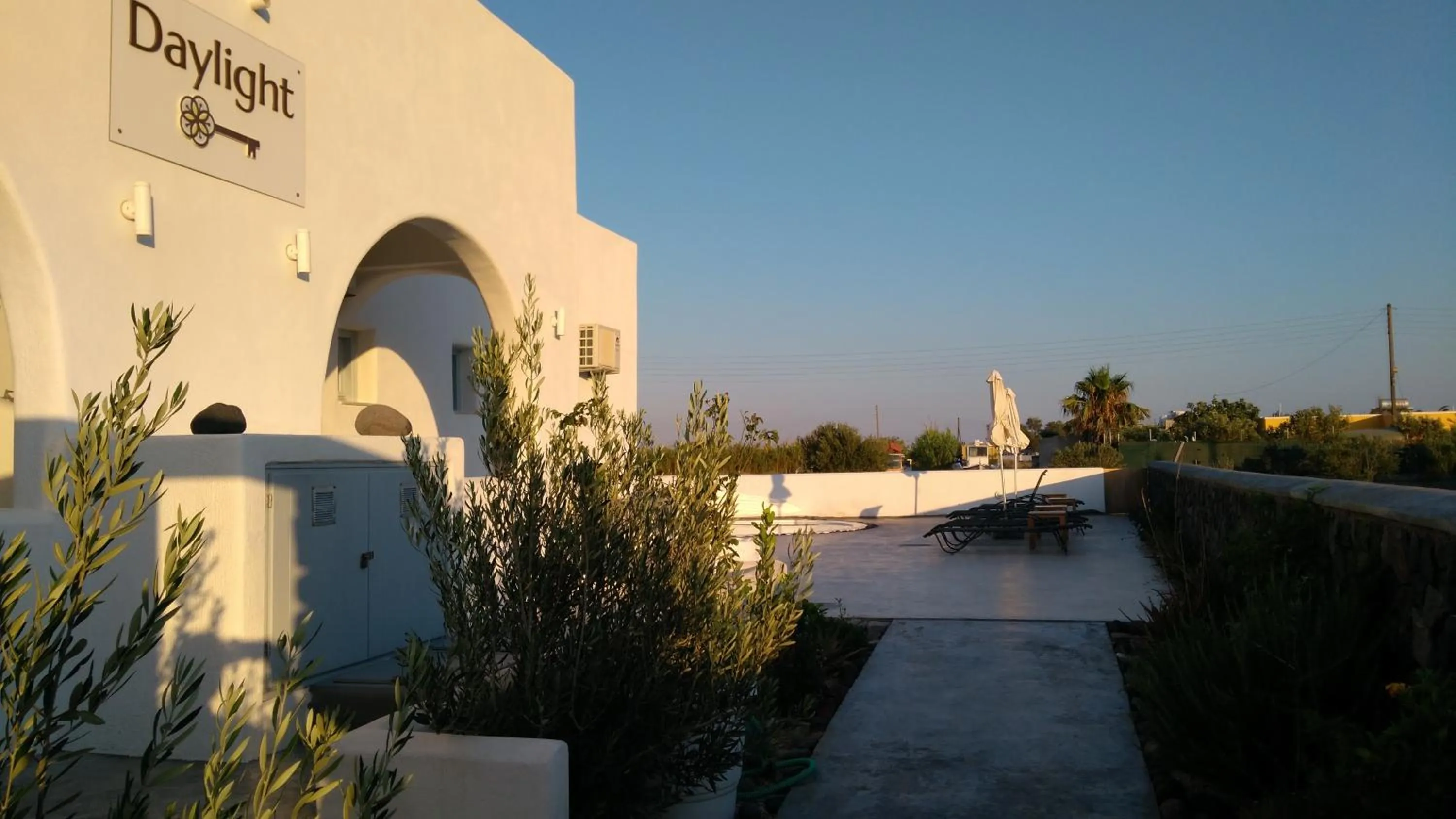 Patio in Daylight Hotel
