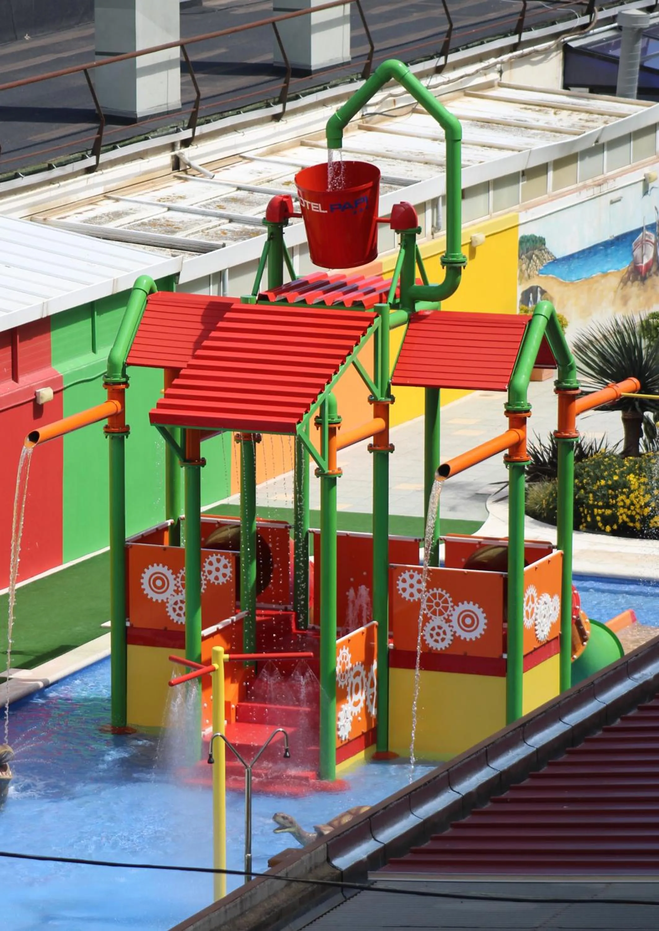 Children play ground in Hotel Papi