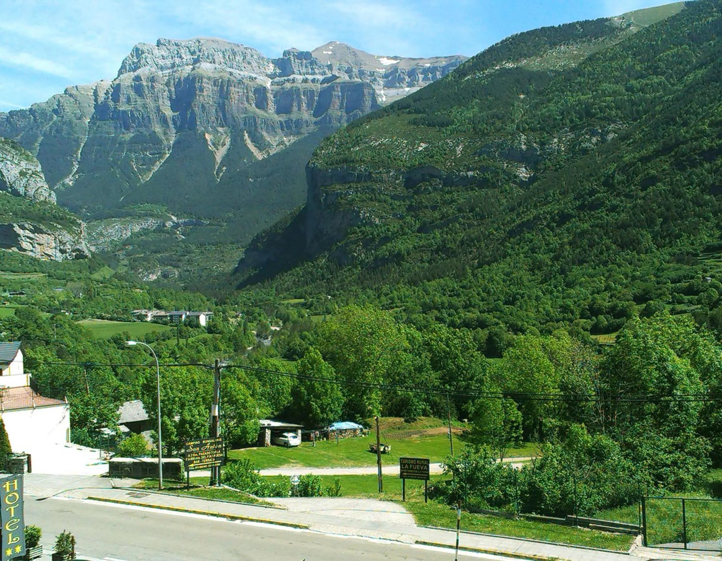 Mountain view in Edelweiss Hotel
