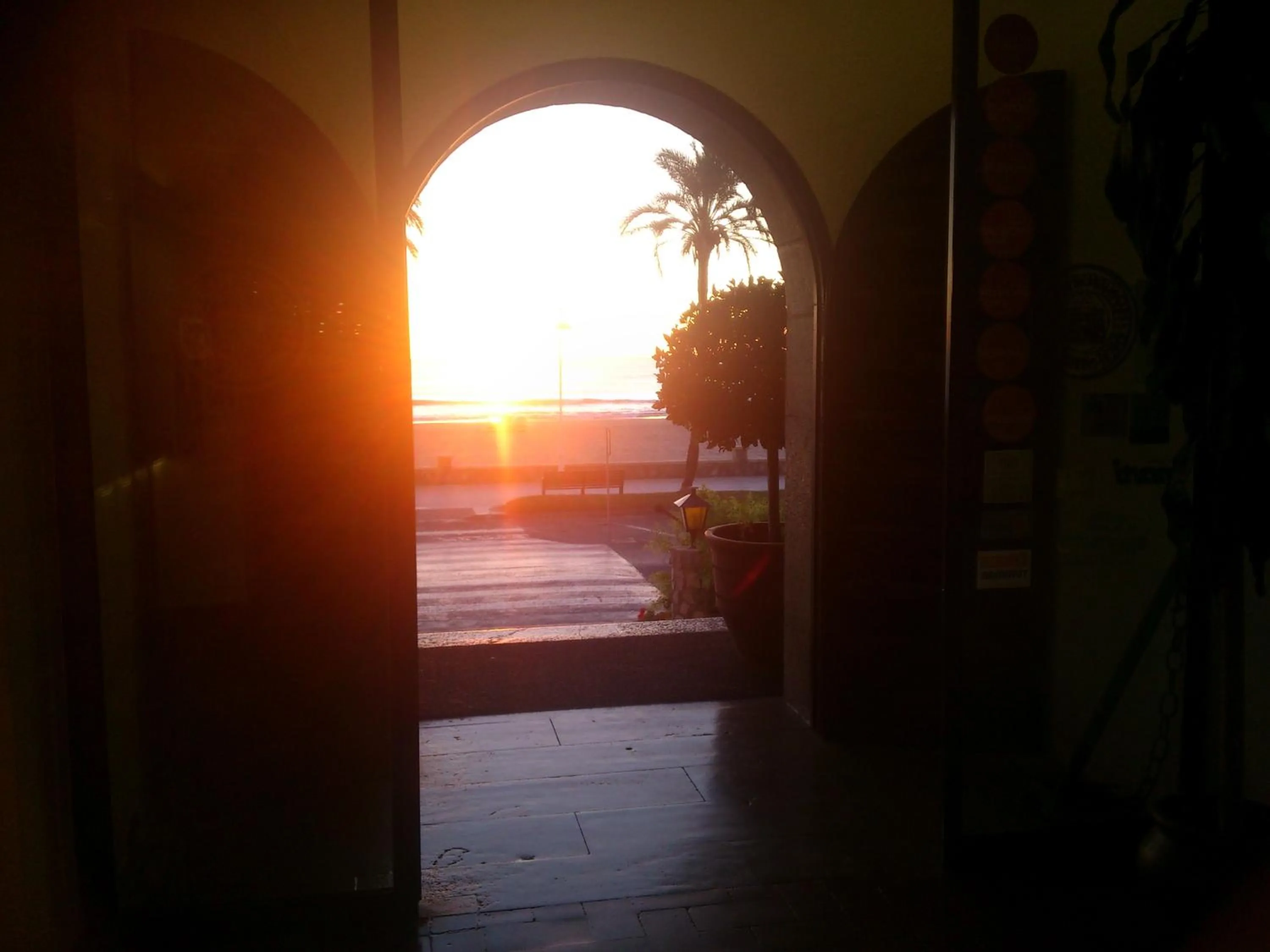 Lobby or reception in Hostería del Mar