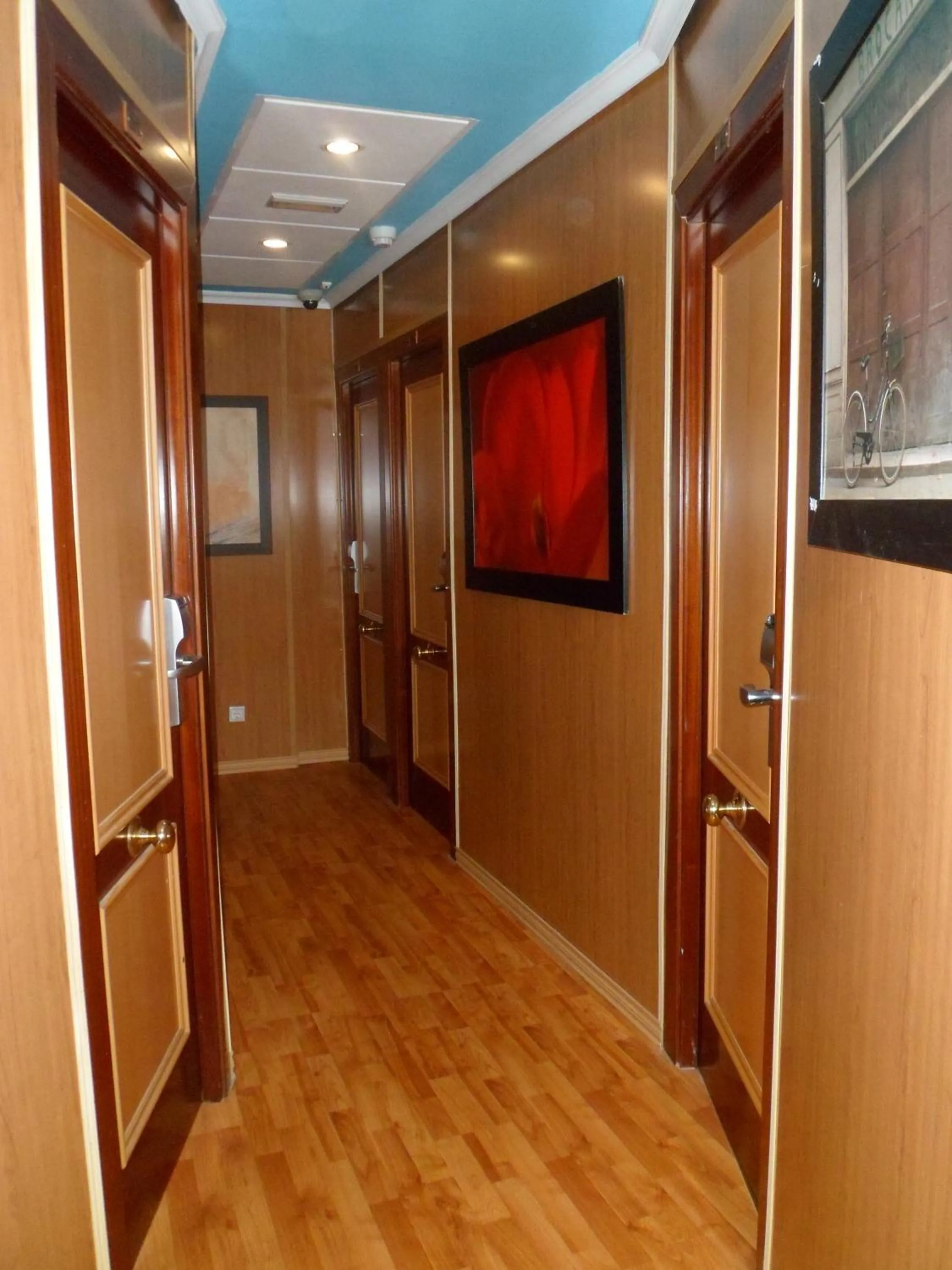 Decorative detail in Auto Check In Hotel Las Nieves