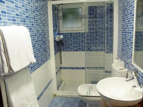 Bathroom in Auto Check In Hotel Las Nieves