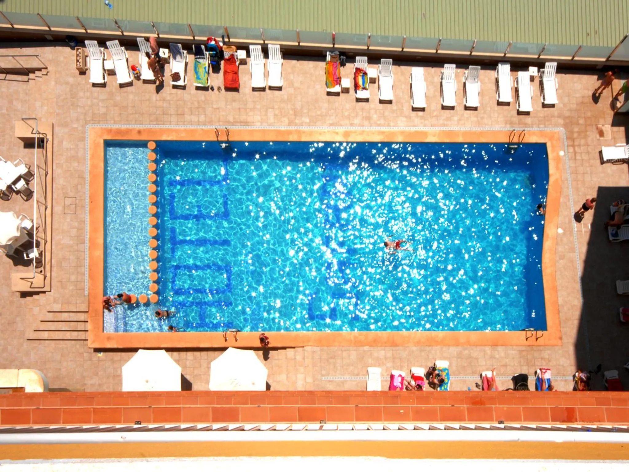 Balcony/Terrace in Hotel Safari