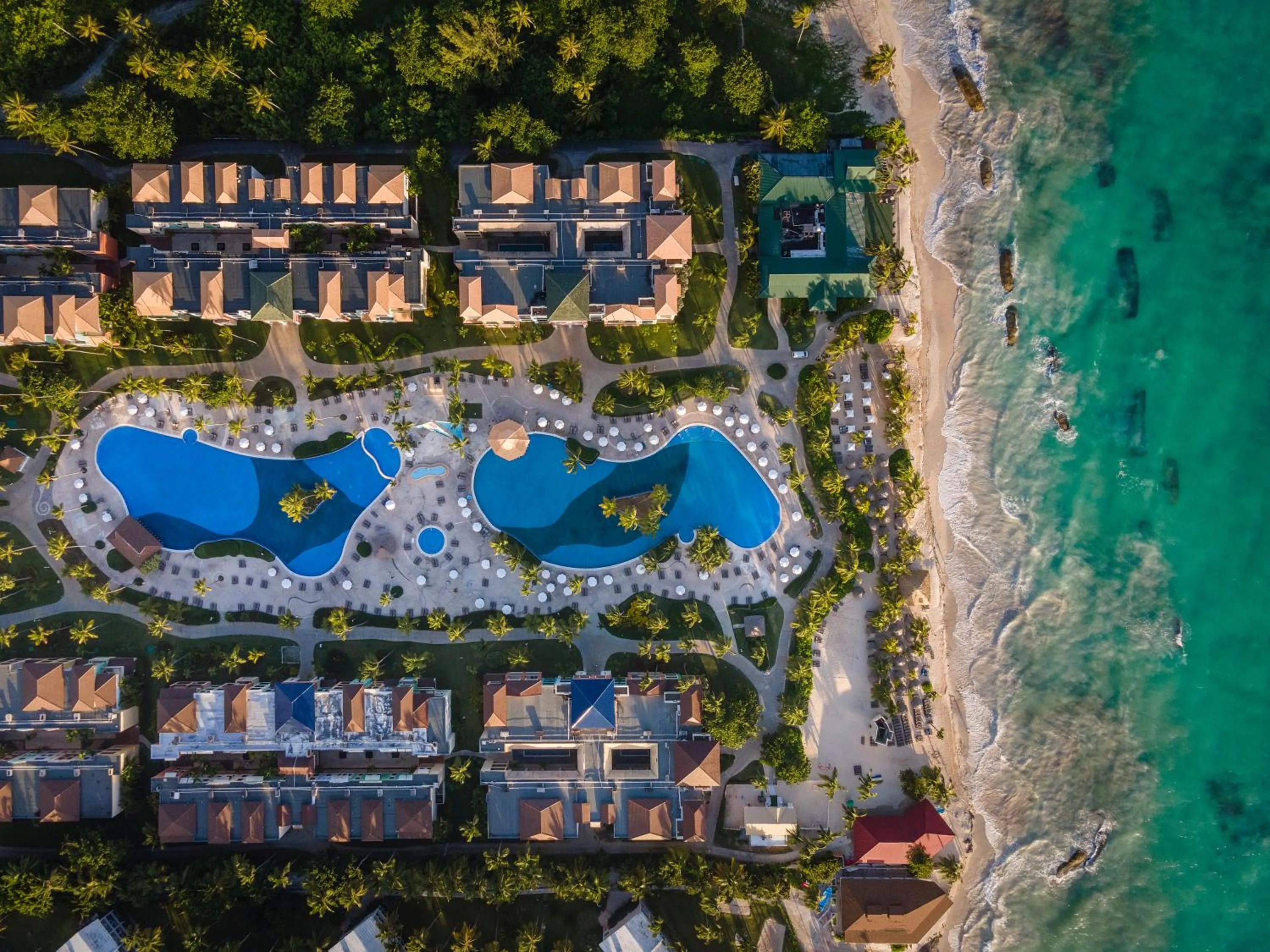 Bird's eye view in Ocean Blue & Sand Beach Resort - All Inclusive
