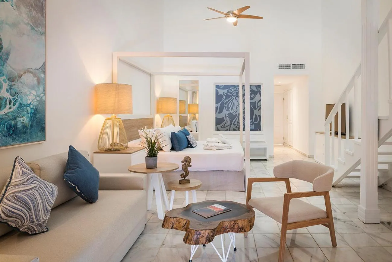 Bedroom in Ocean Blue & Sand Beach Resort - All Inclusive