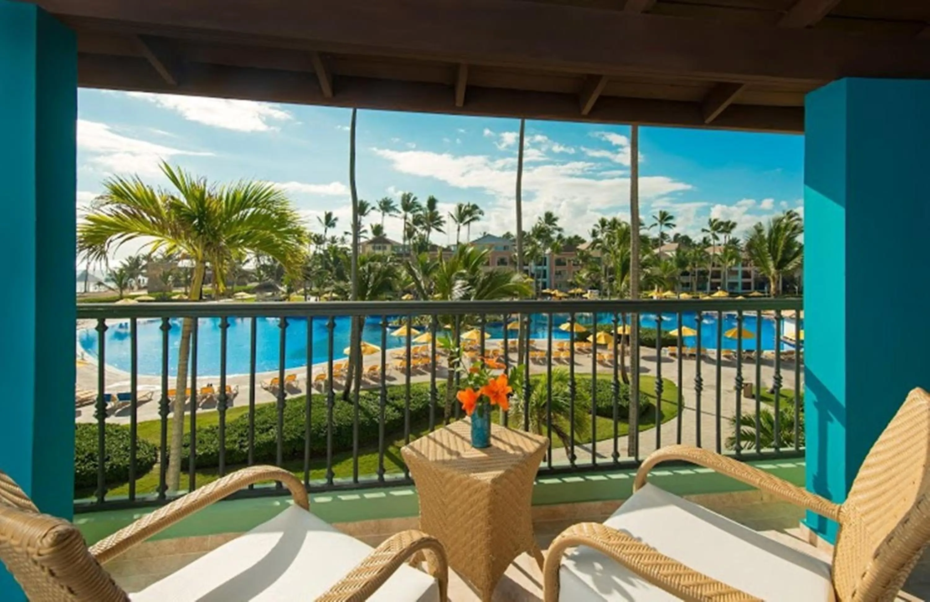 Balcony/Terrace in Ocean Blue & Sand Beach Resort - All Inclusive