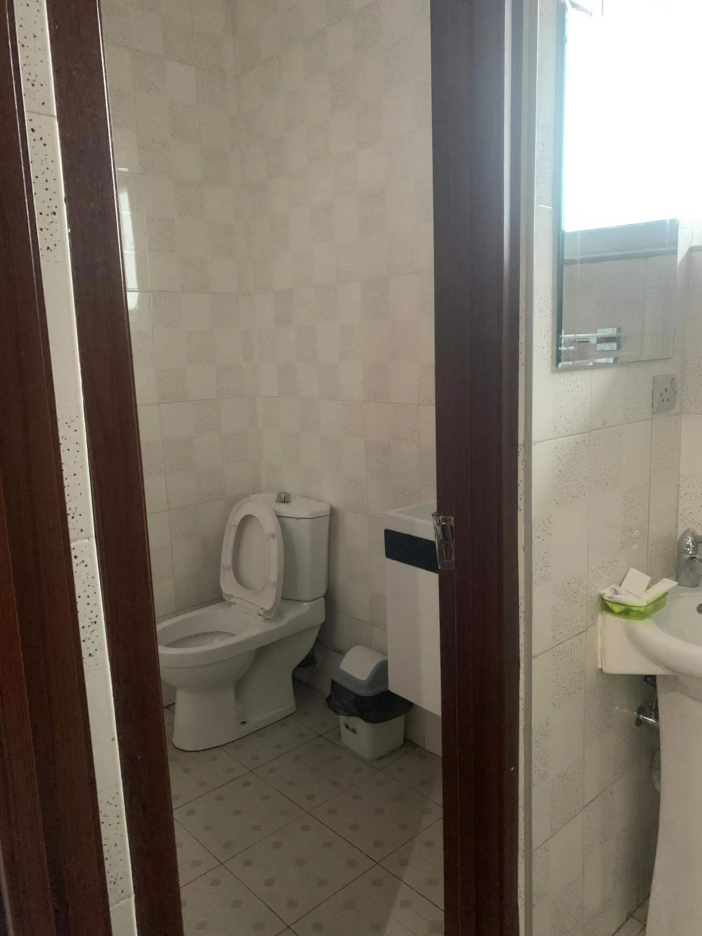 Toilet in Manjaro Suites