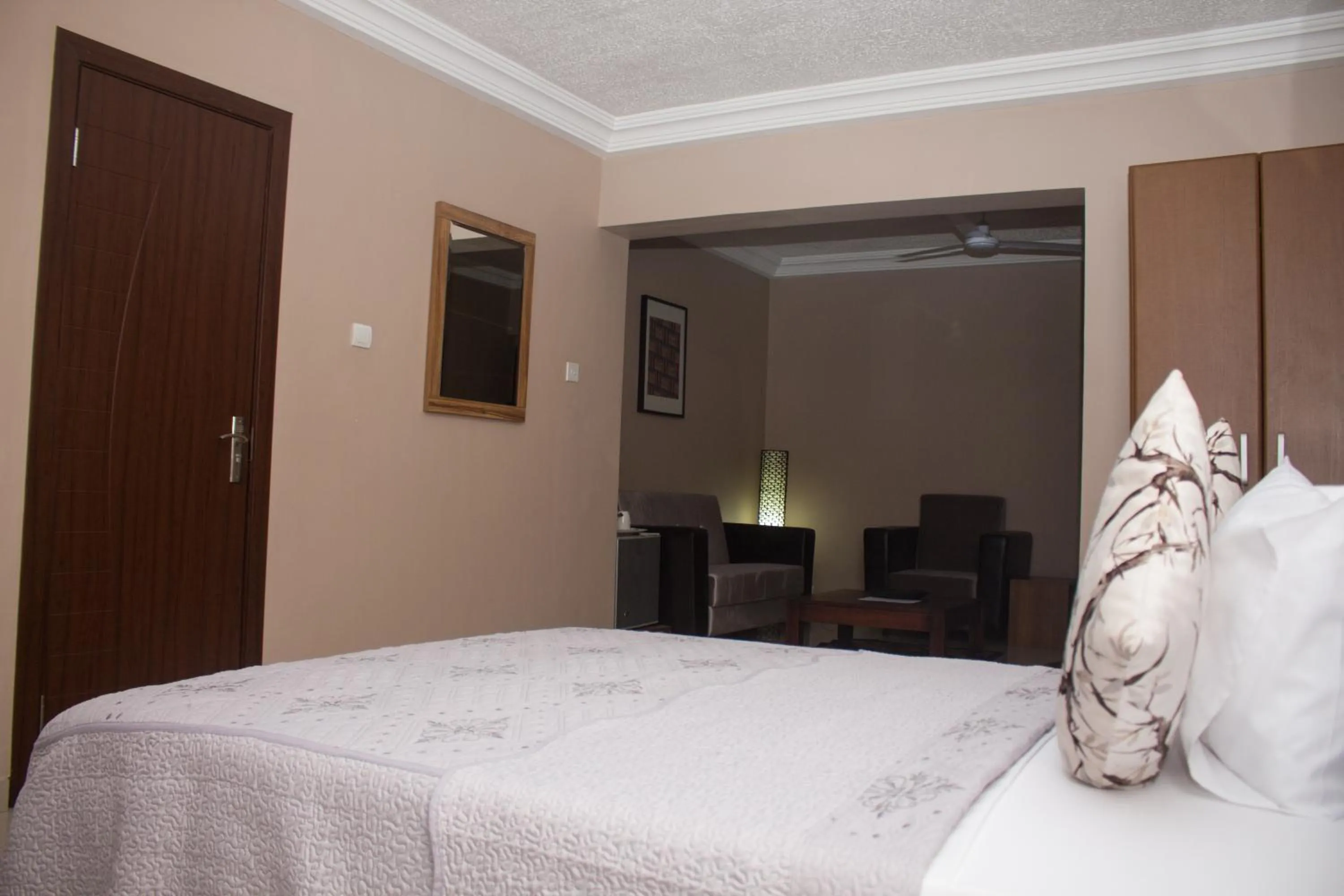 Bed in Manjaro Suites