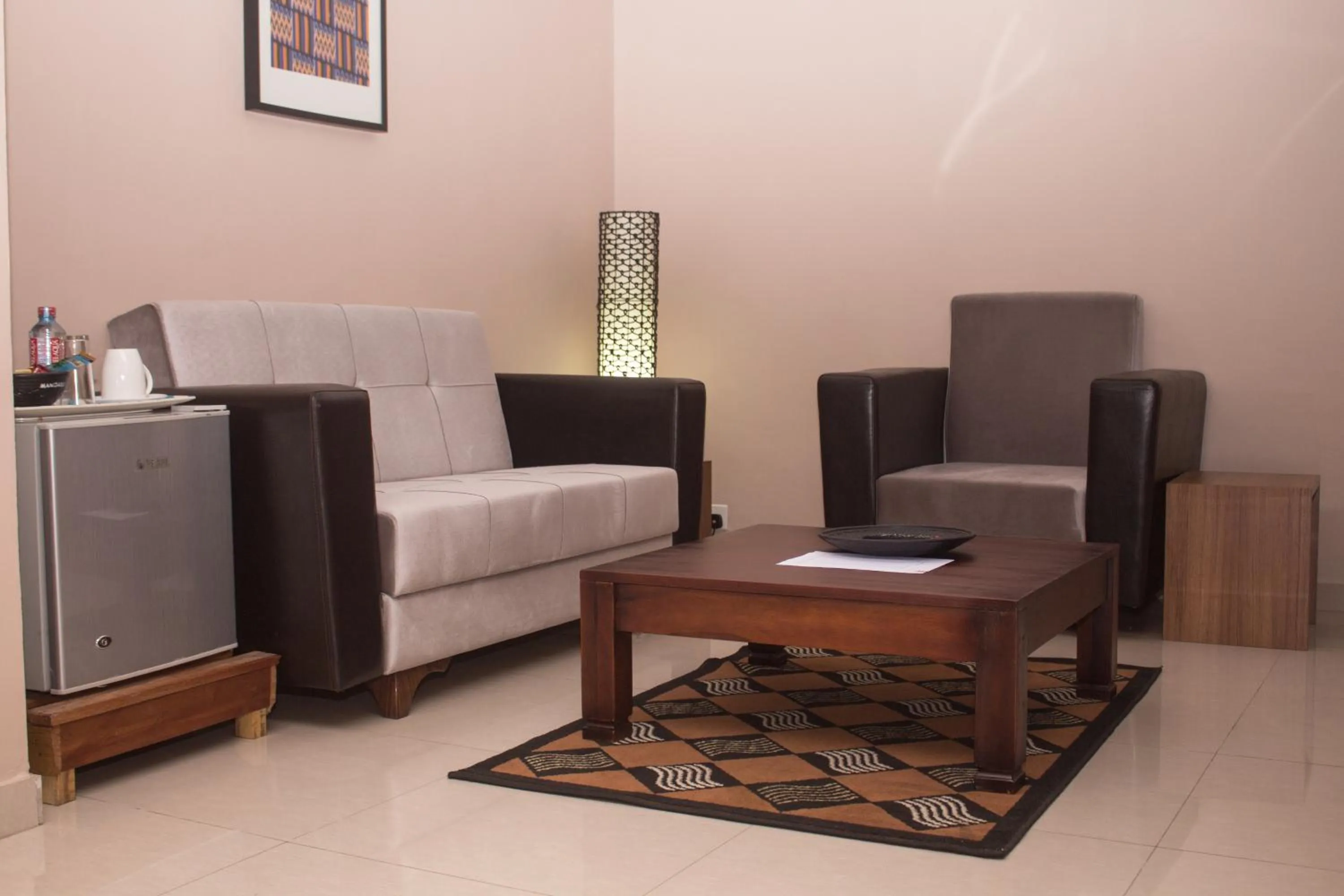 Living room in Manjaro Suites