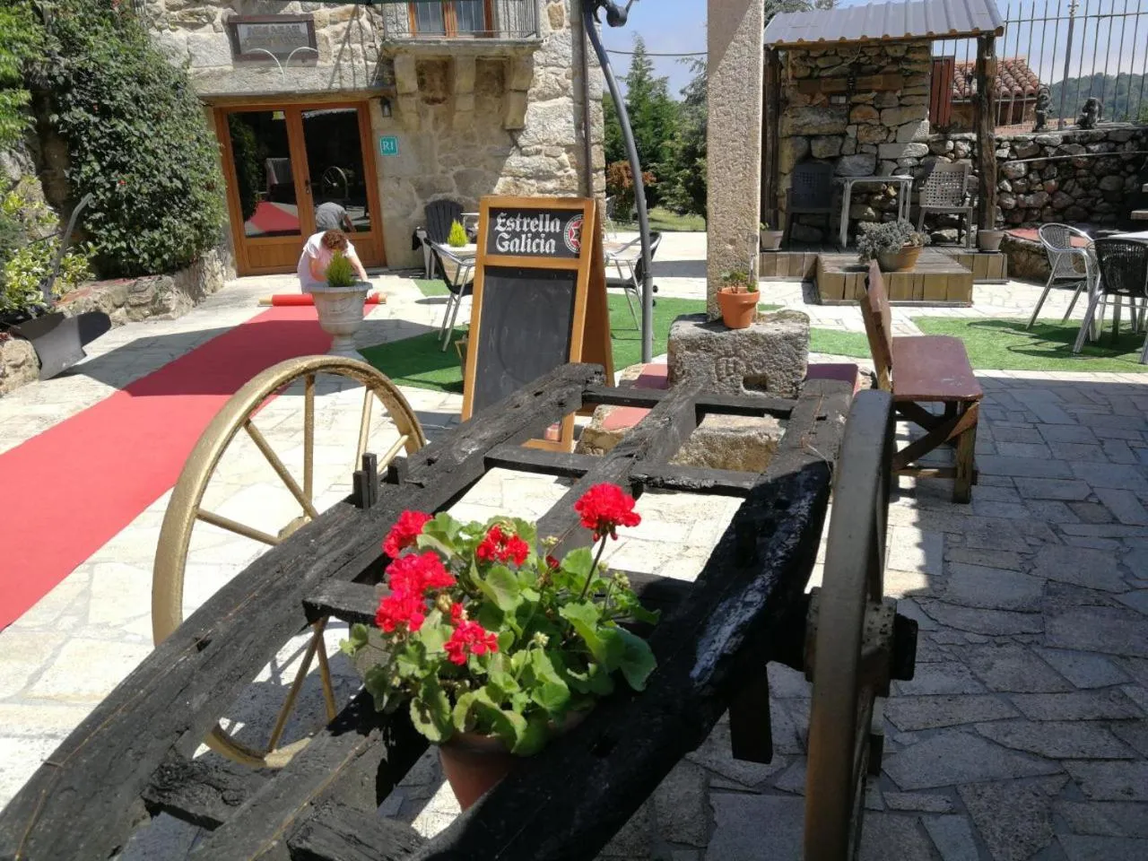 Patio in Alcázar Milmanda