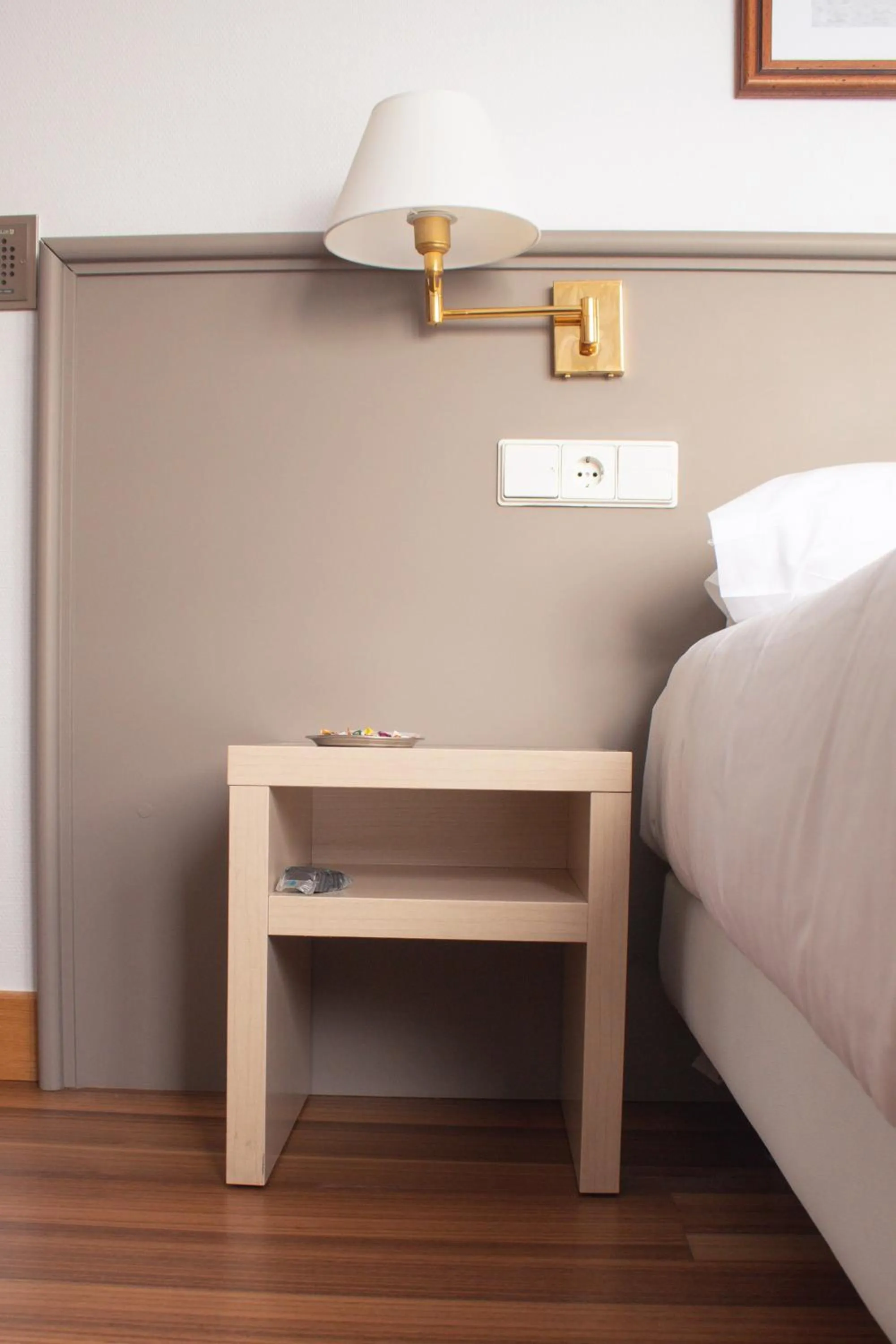 Decorative detail, Bed in Hotel Ezeiza