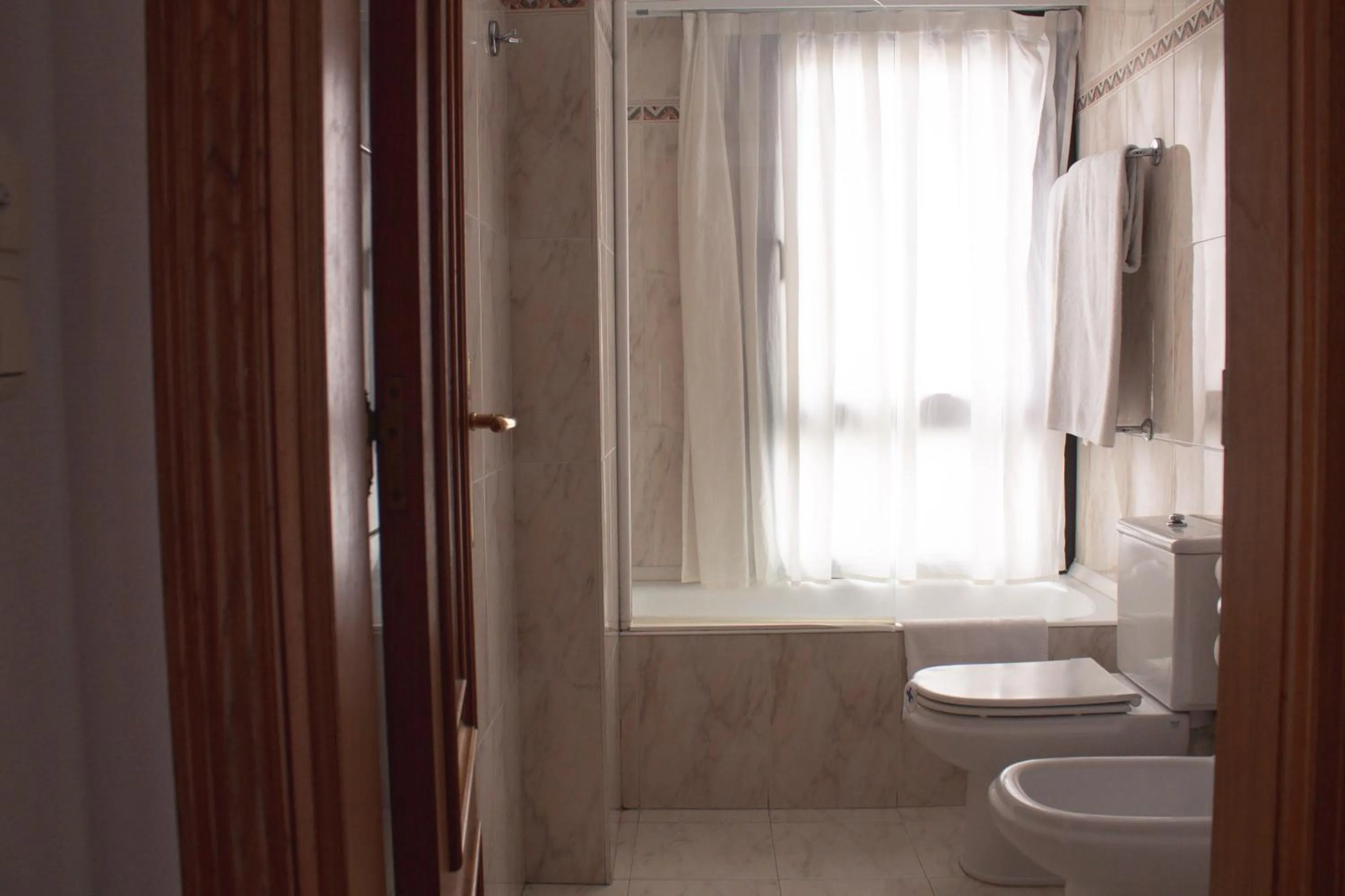 Bathroom in Hotel Ezeiza