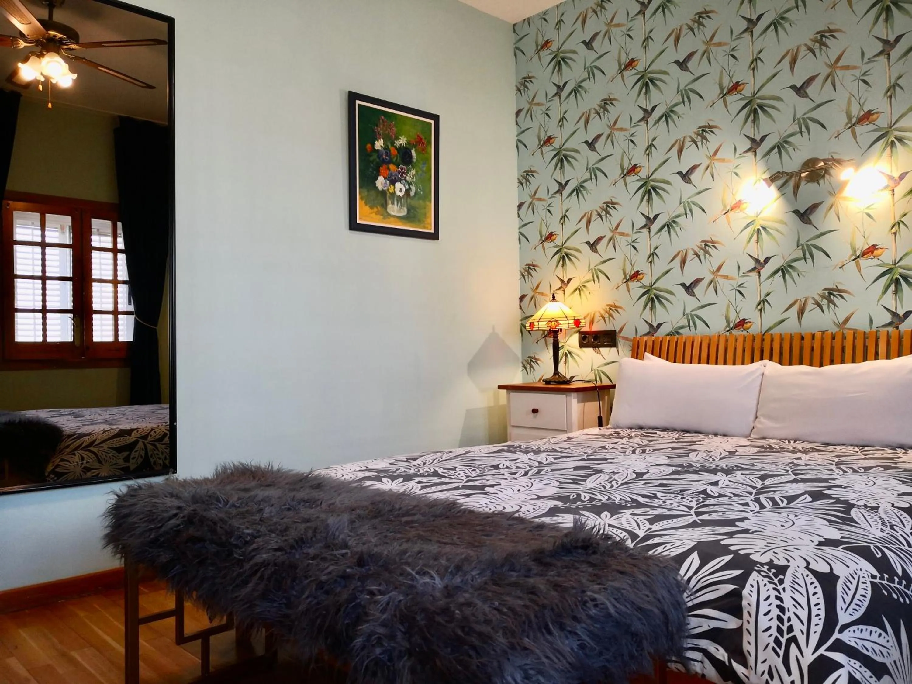 Property building, Bed in Privat Hotel Liberty Sitges