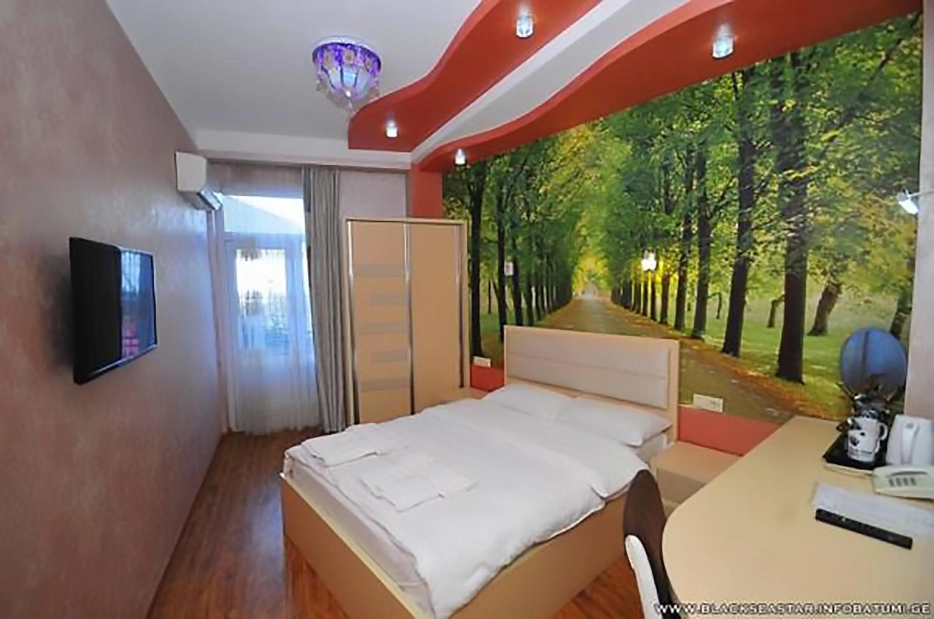 Bedroom, Bed in Black Sea Star Batumi