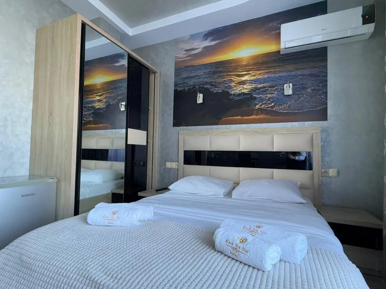 Bed in Black Sea Star Batumi