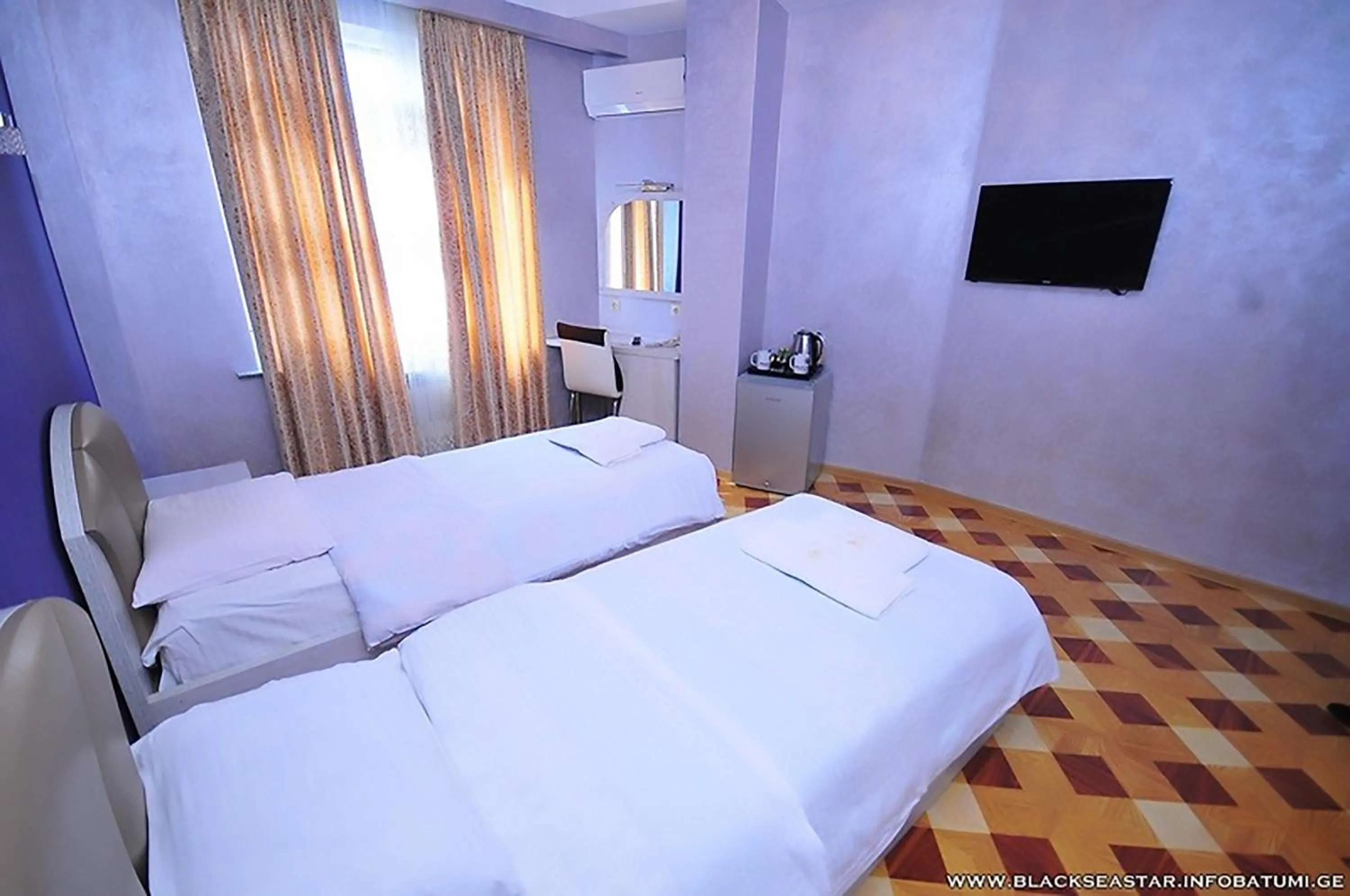 Bed in Black Sea Star Batumi