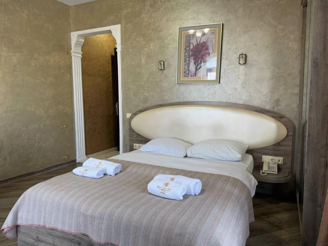 Bed in Black Sea Star Batumi