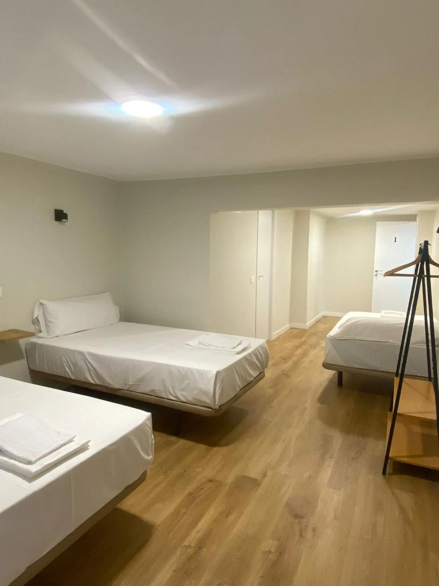 Bed in Hostal Mindanao