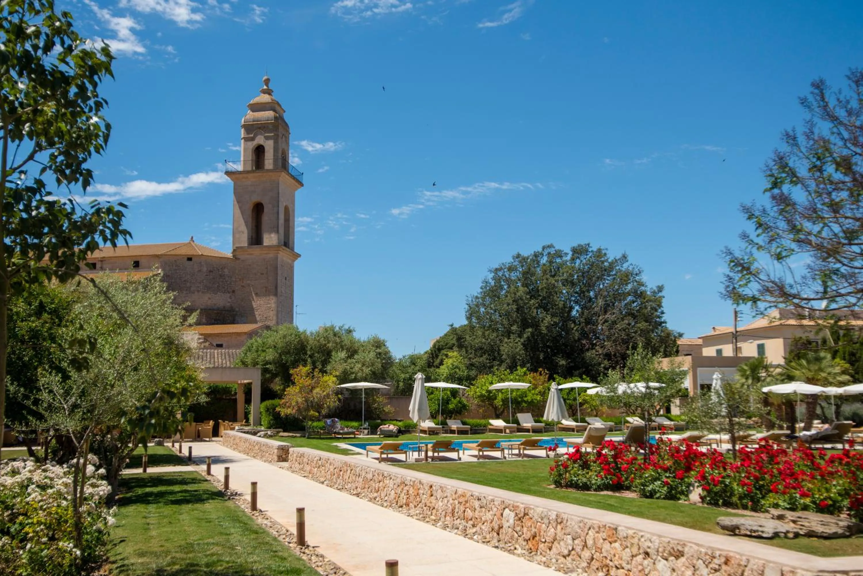 Bird's eye view in Hotel Ca'n Bonico