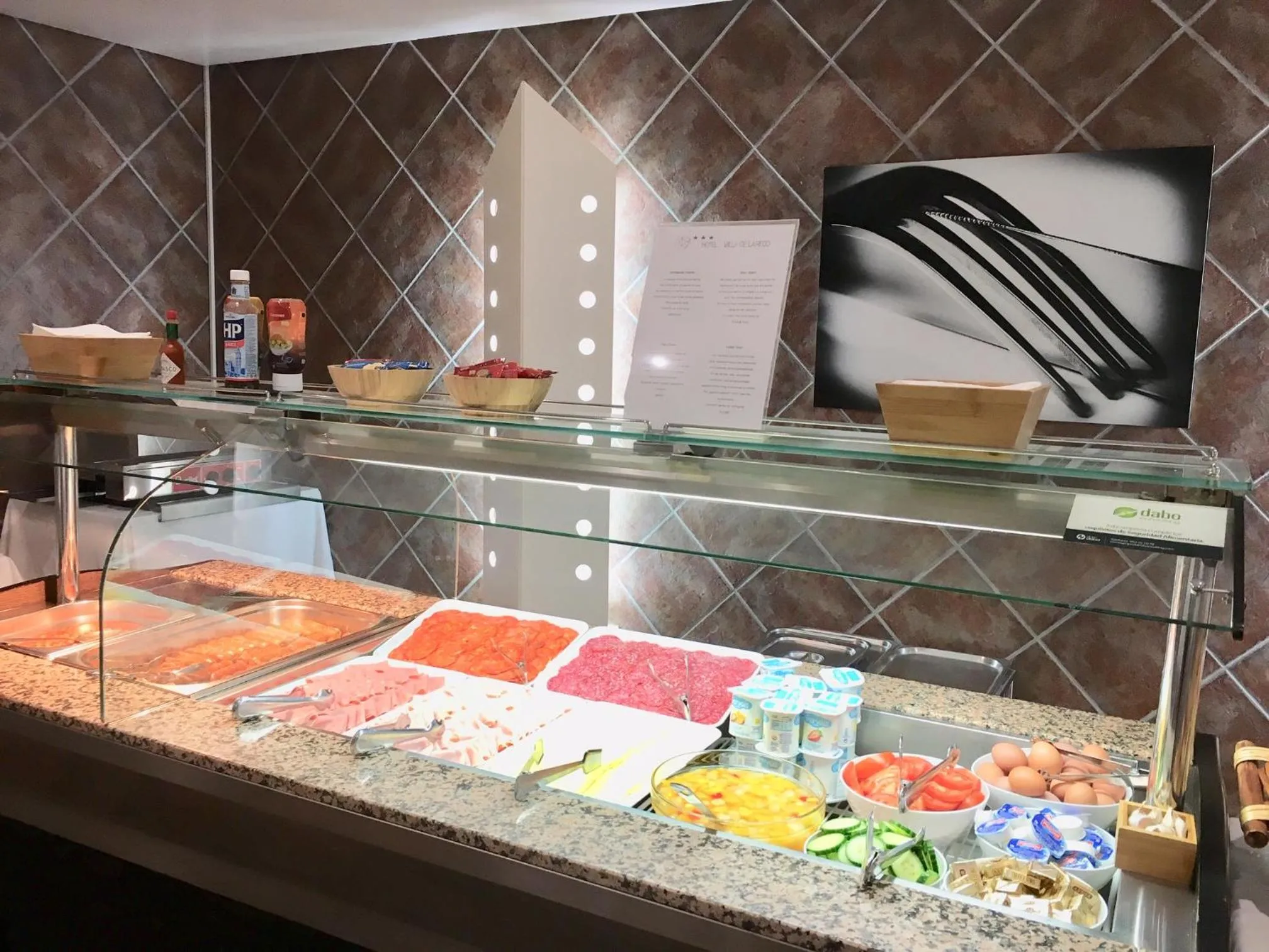 Breakfast in Hotel Villa de Laredo