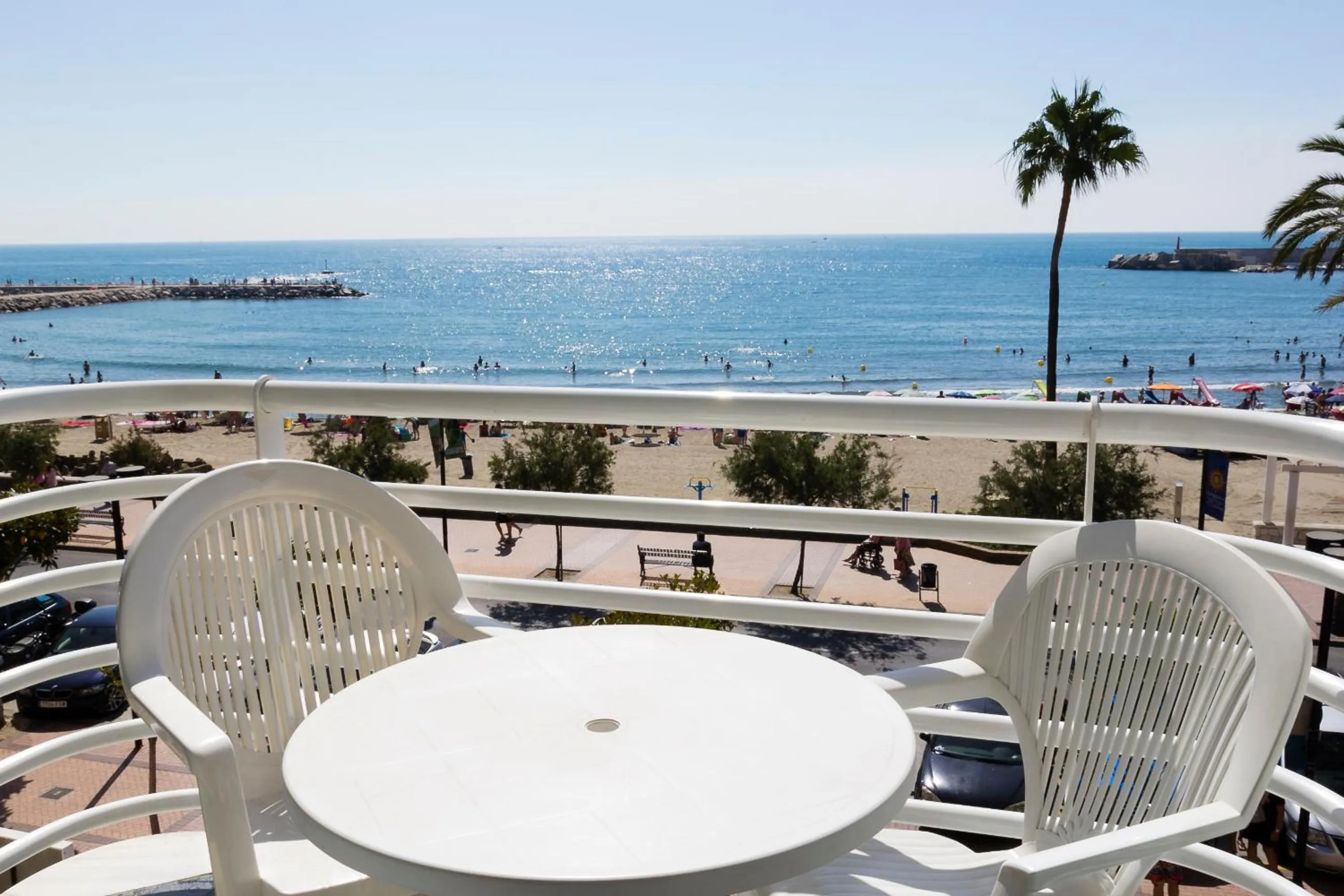 View (from property/room) in Hotel Villa de Laredo