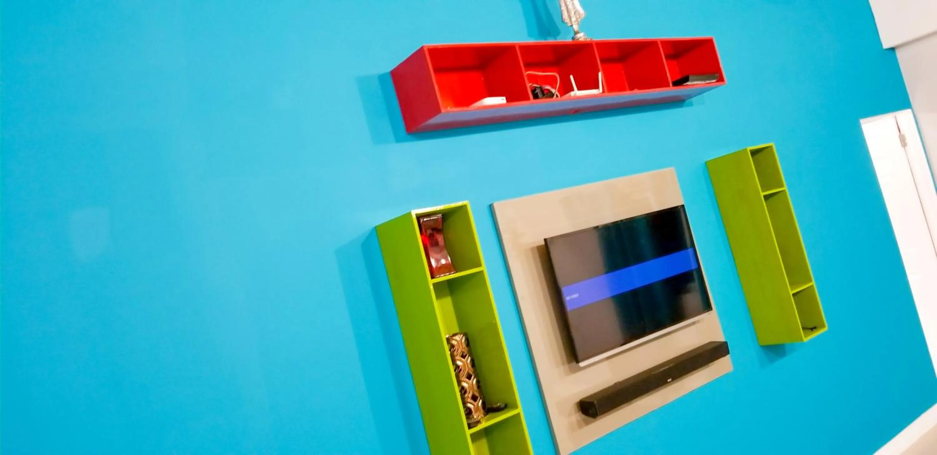 TV and multimedia in Casa Tamar Guest Apartment