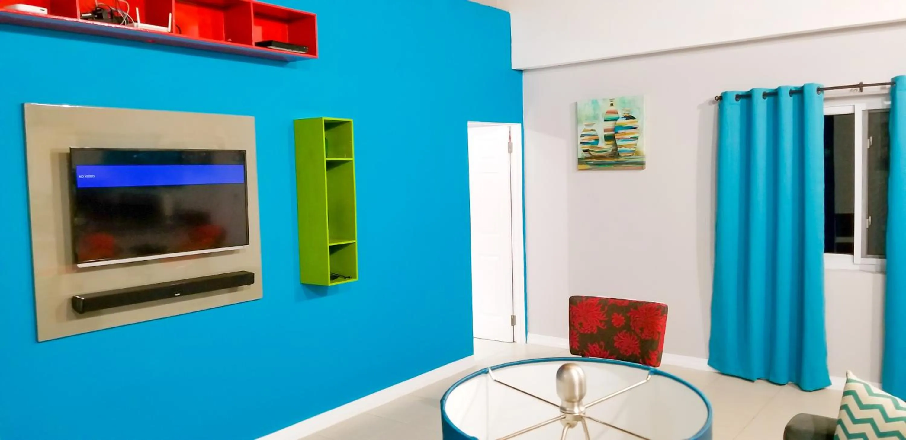 TV and multimedia in Casa Tamar Guest Apartment