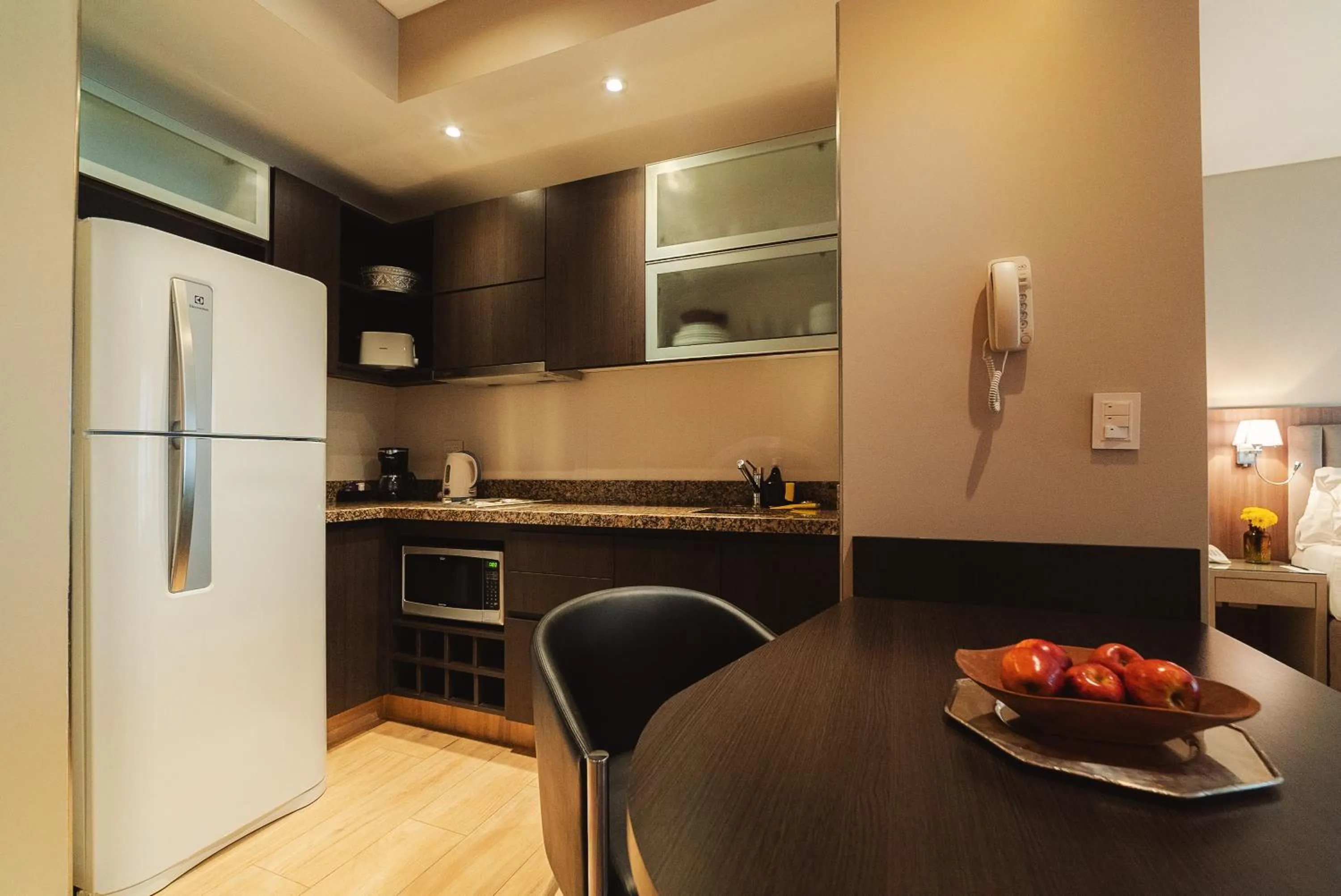 Kitchen or kitchenette in ARC Arenales Studios & Suites