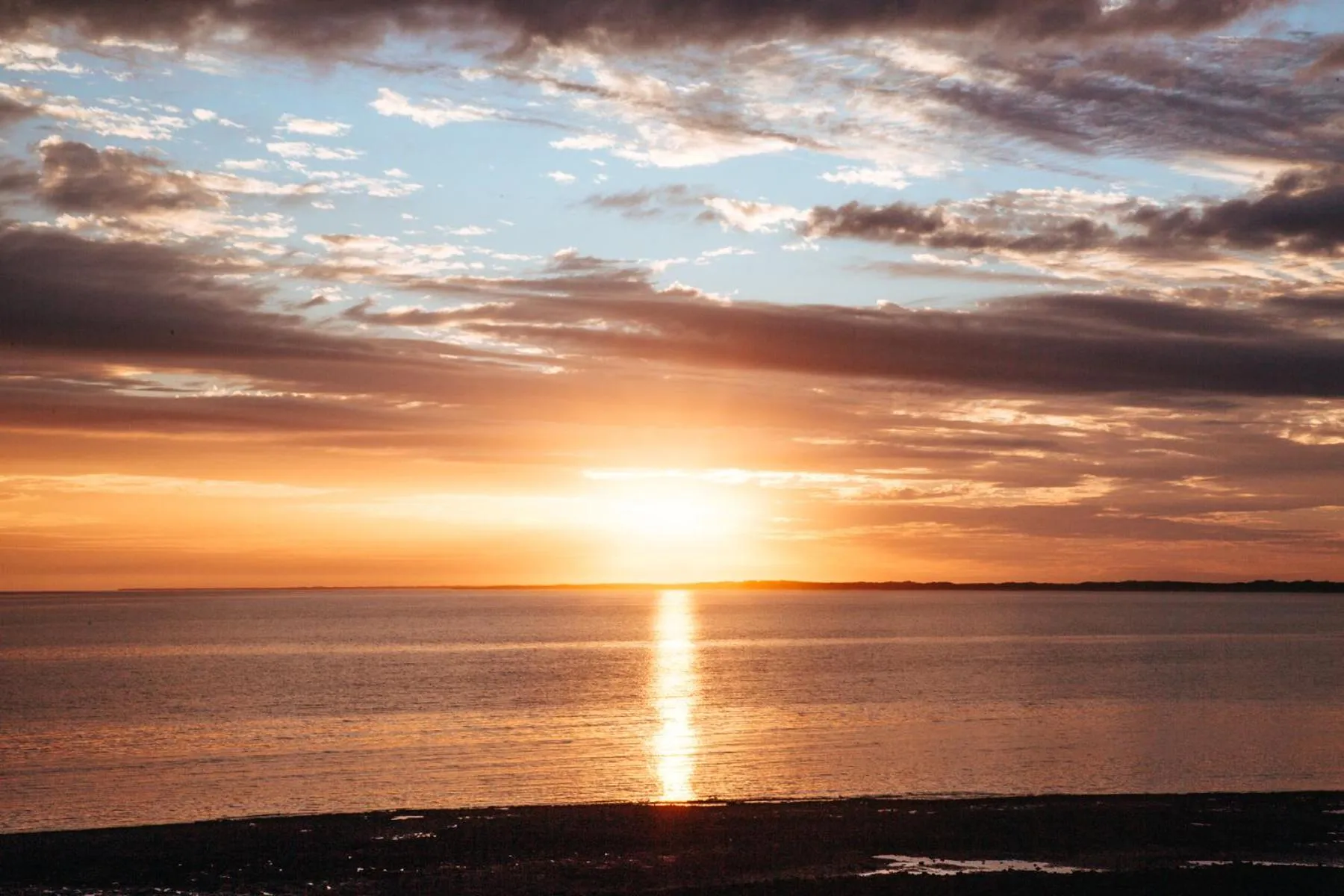 Sunset in Onslow Beach Resort
