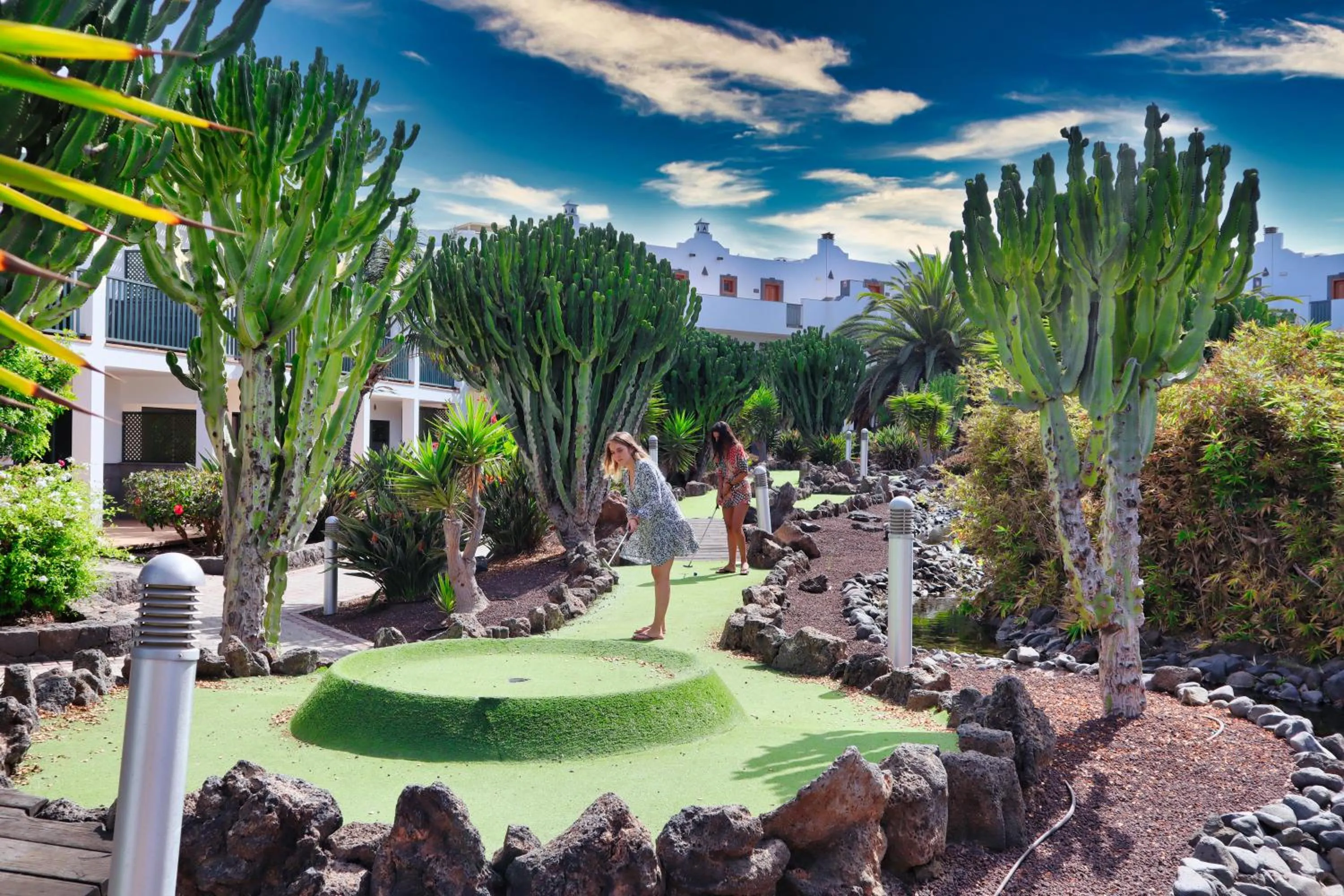 Minigolf in Las Marismas de Corralejo