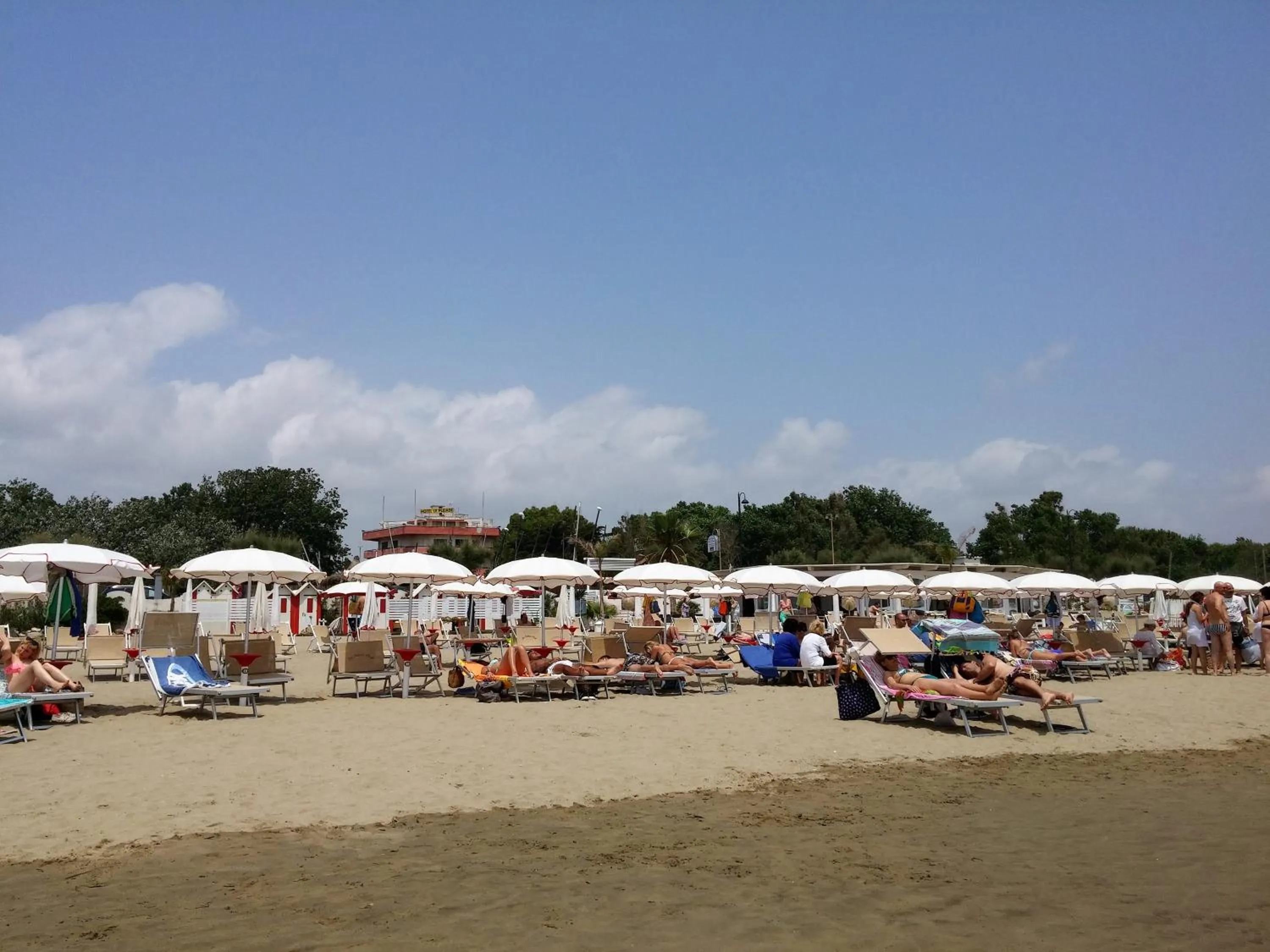 Beach in Hotel Le Pleiadi