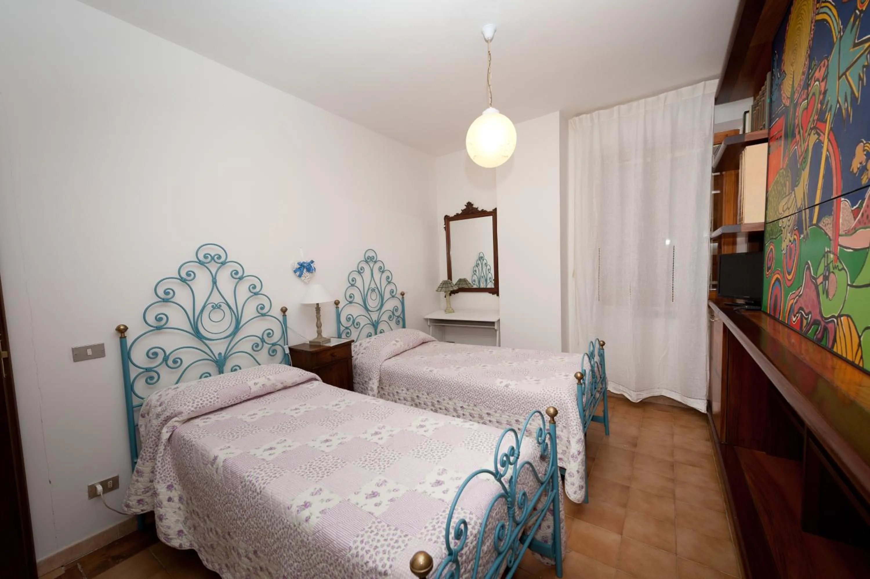 Bathroom, Bed in B&B Casa Cettina