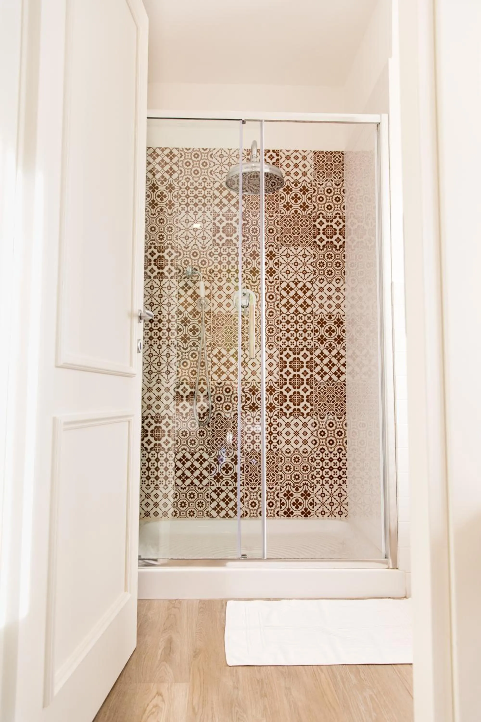 Shower in B&B Il Castello