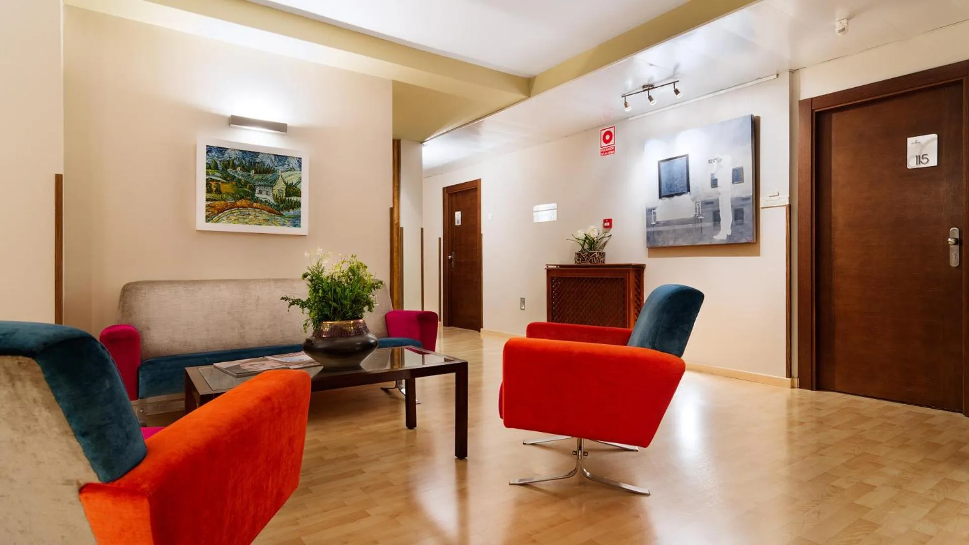 Living room in Silken Ordesa