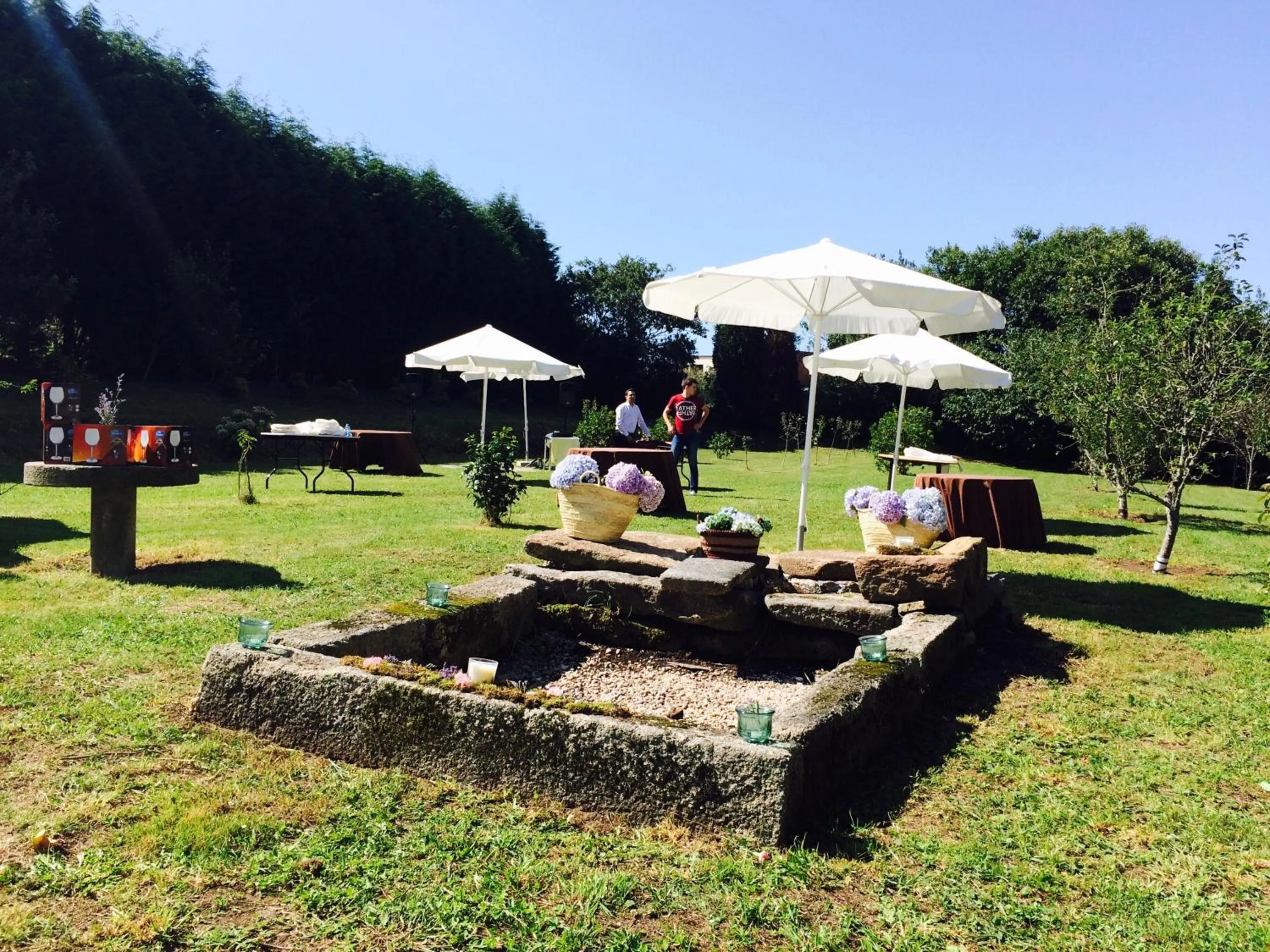 Garden in Hotel Casa Jurjo