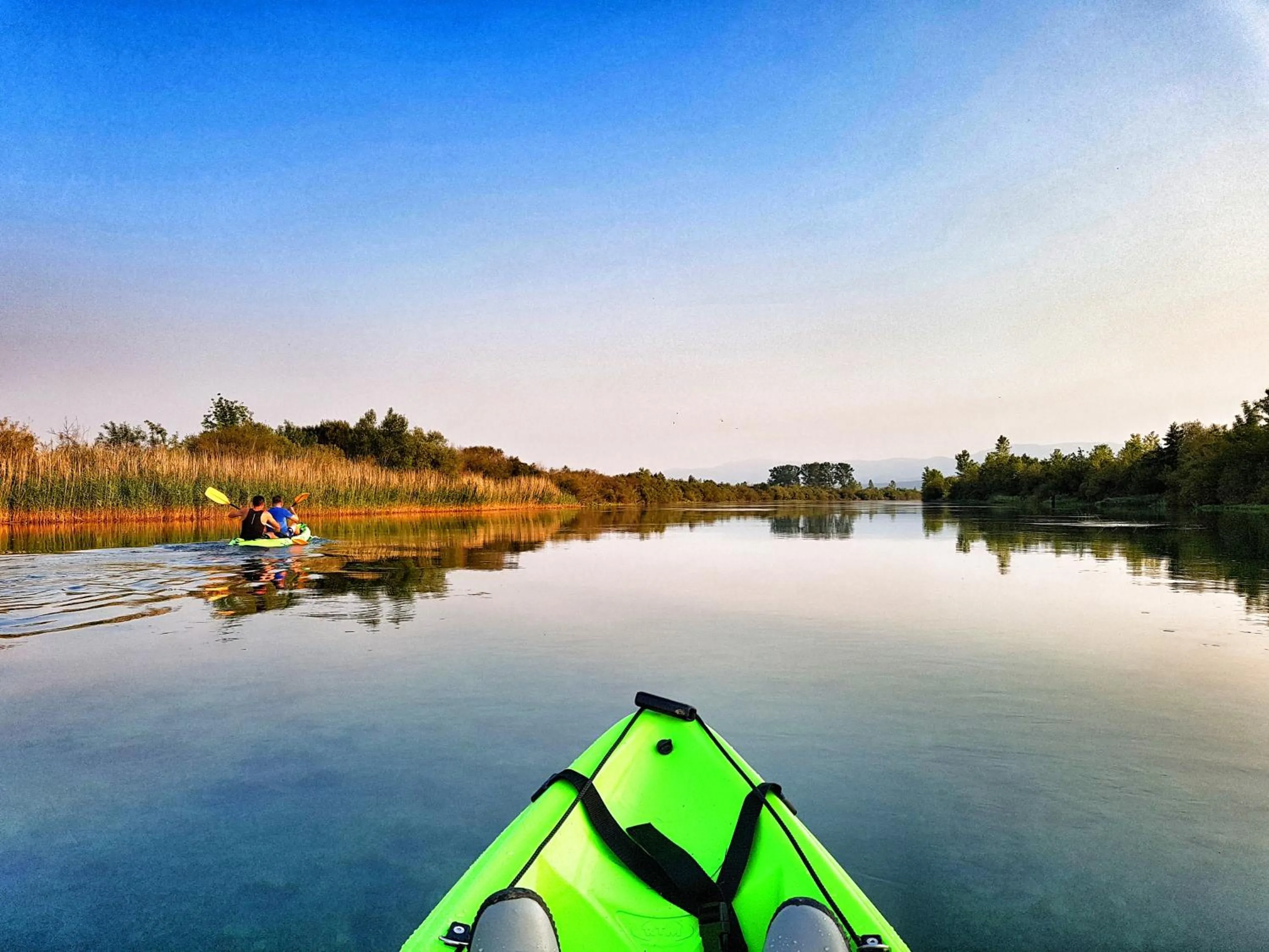 Canoeing in Hotel Alkar