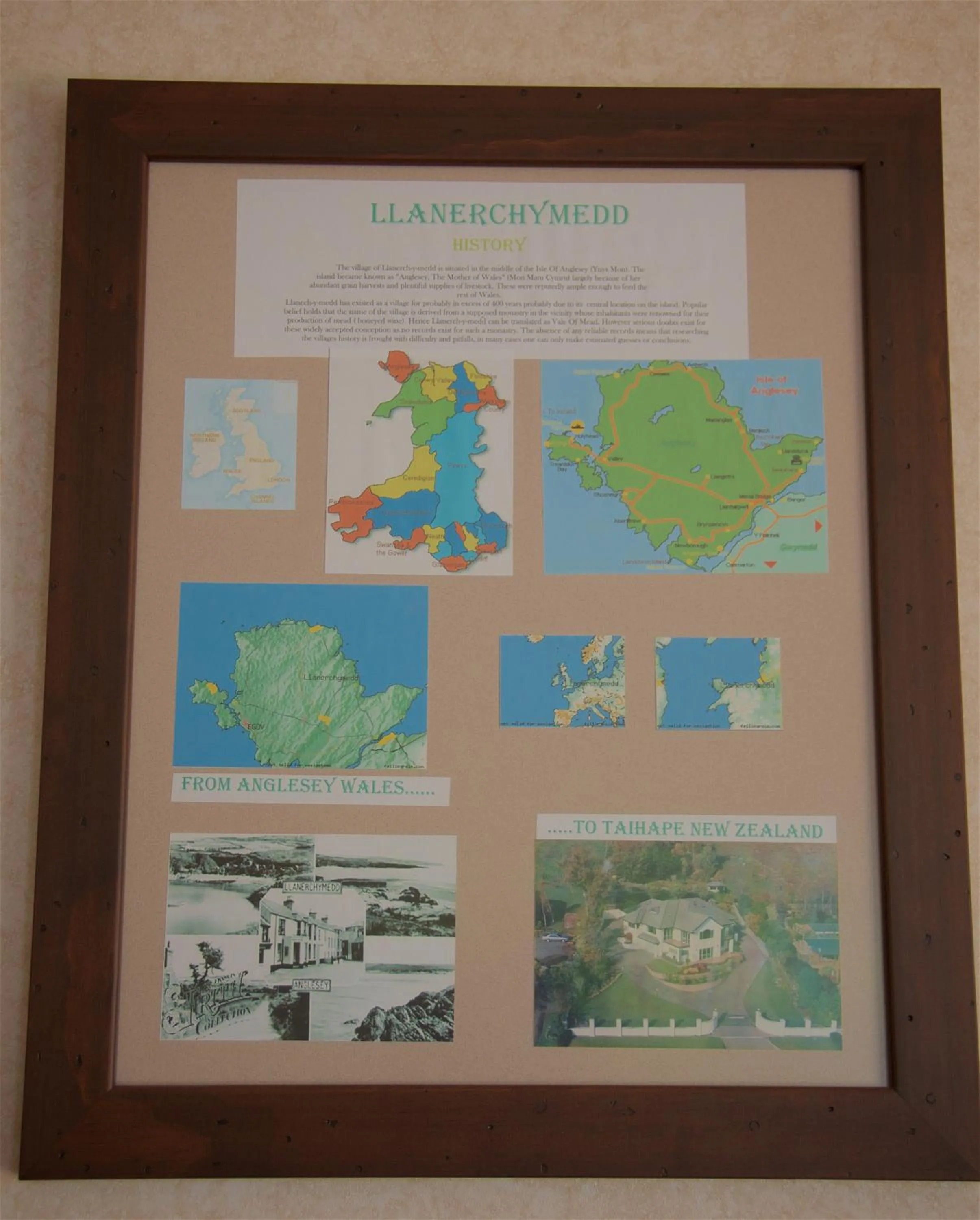 Decorative detail in Llanerchymedd