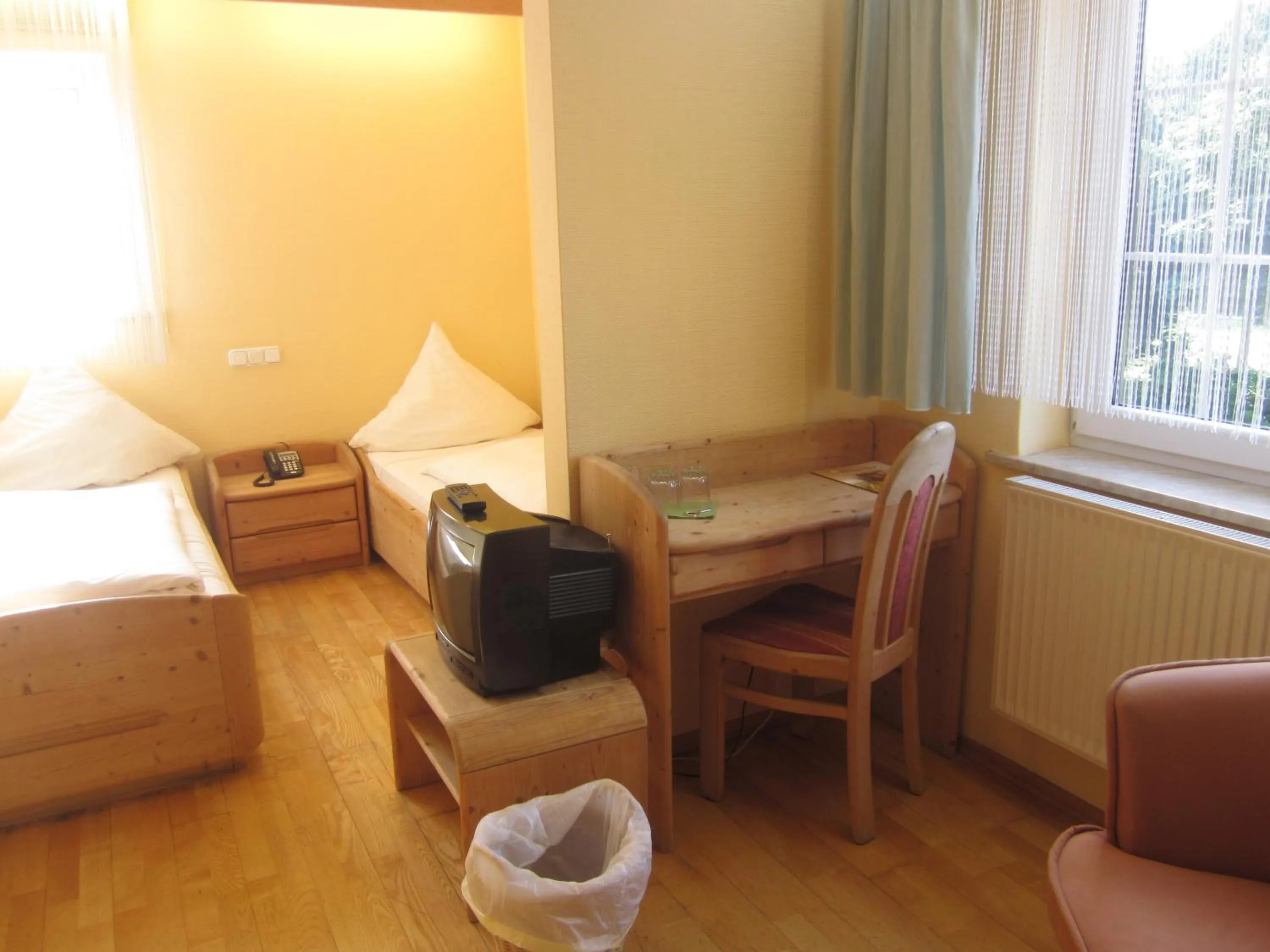 Photo of the whole room, Bed in Landgasthof Goldene Rose