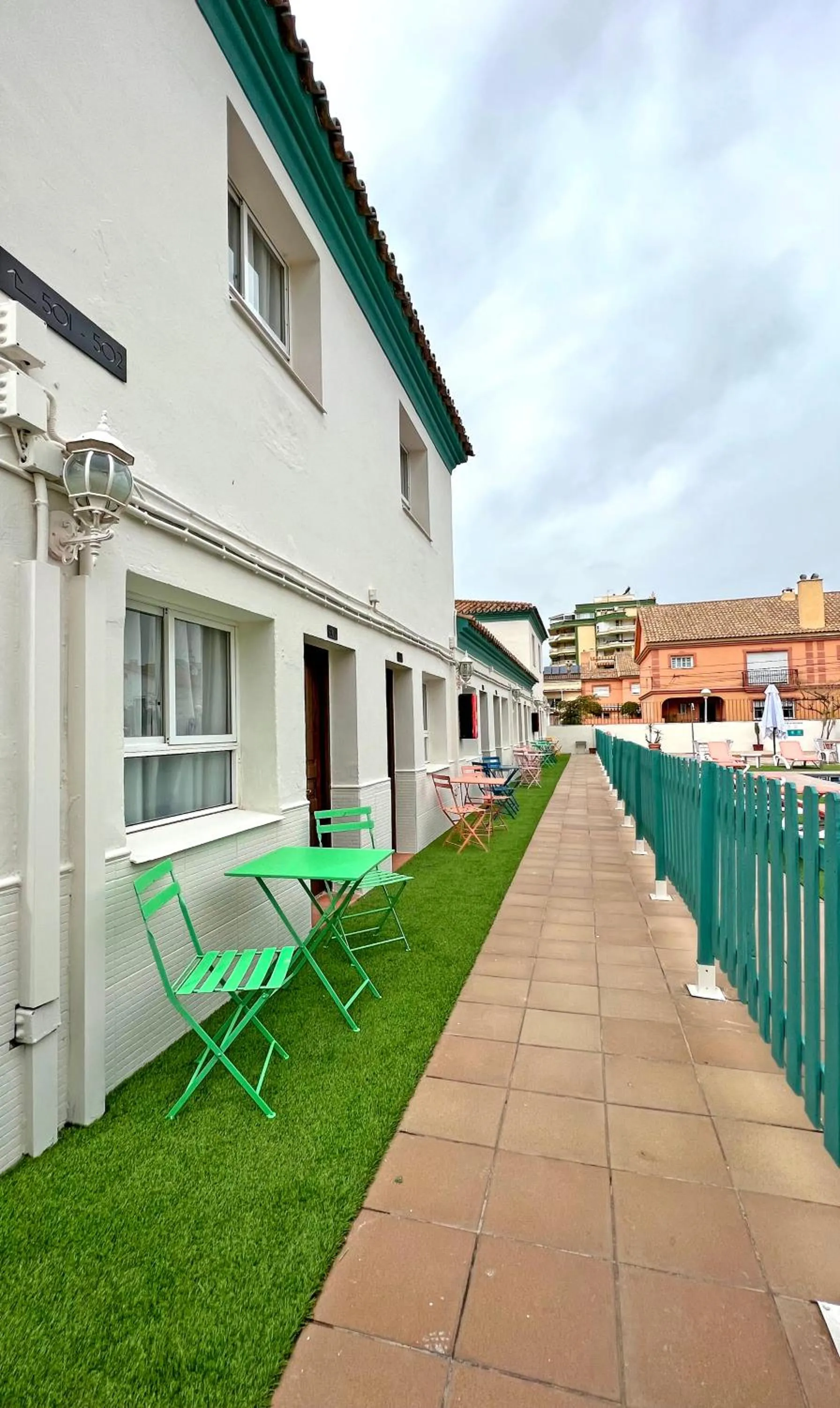 Patio in Moon Dreams Fuengirola