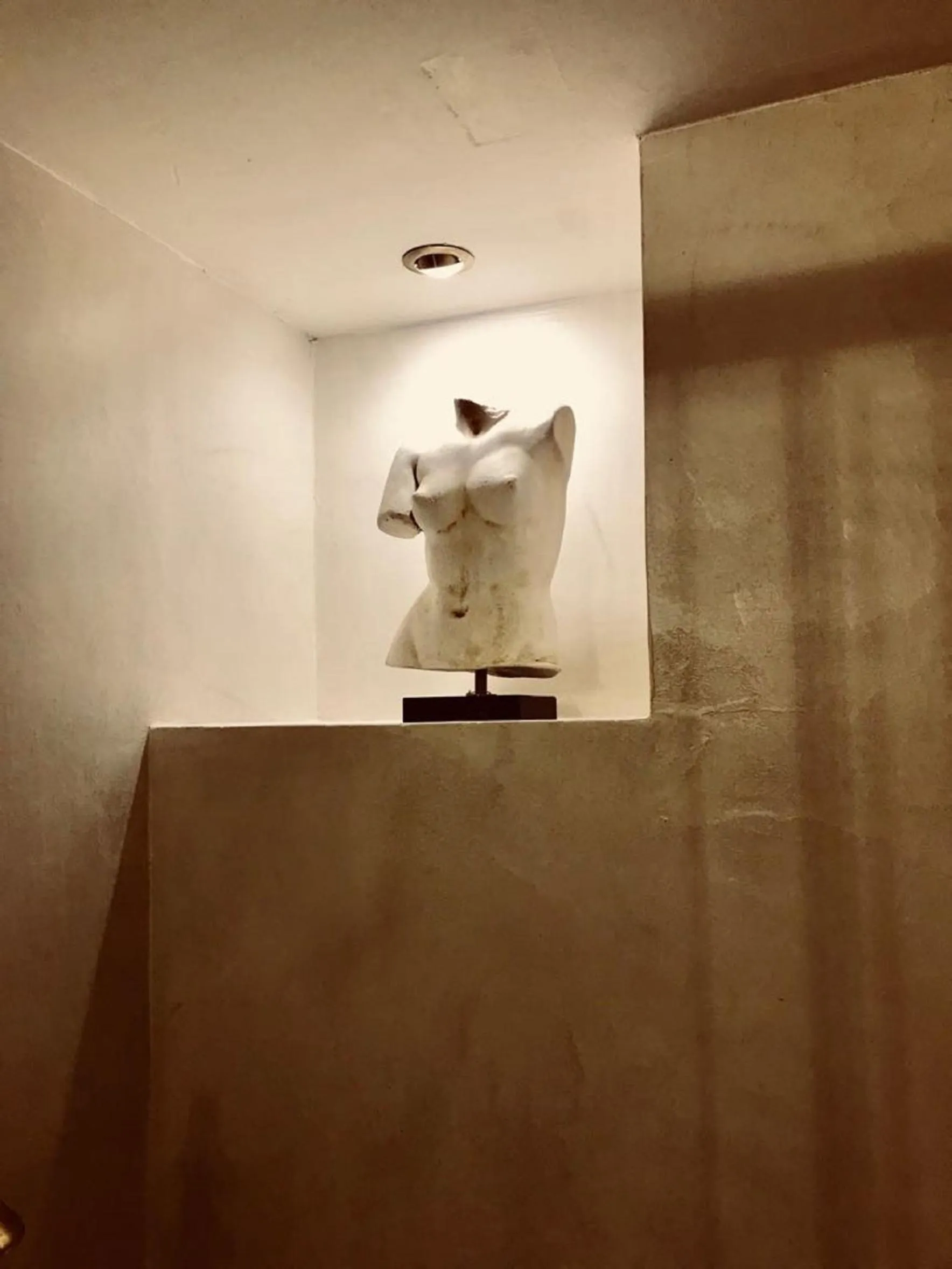 Bathroom in Venetian Palace Chania