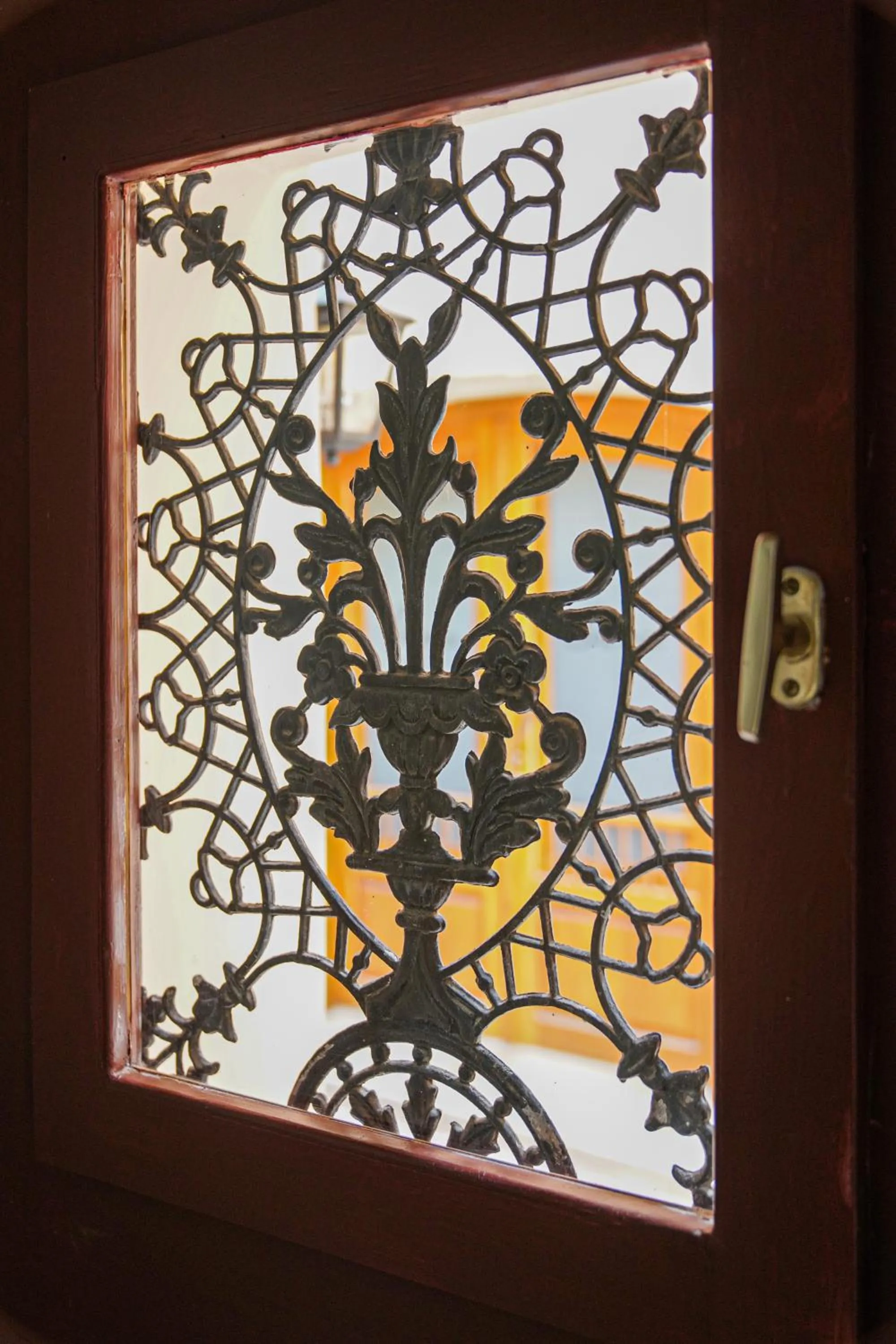 Decorative detail in Venetian Palace Chania