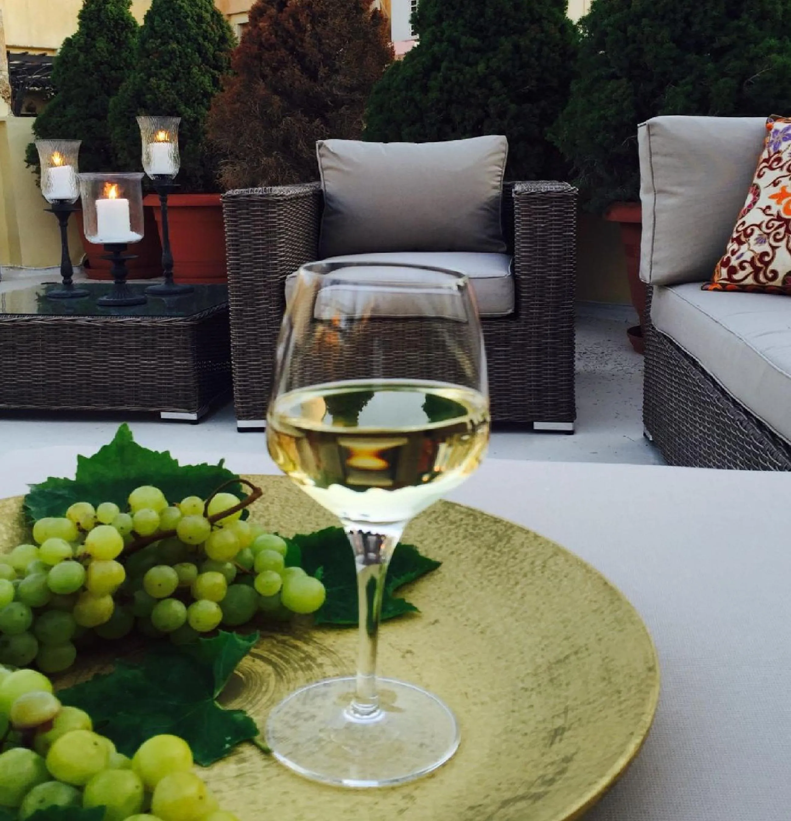 Garden in Venetian Palace Chania