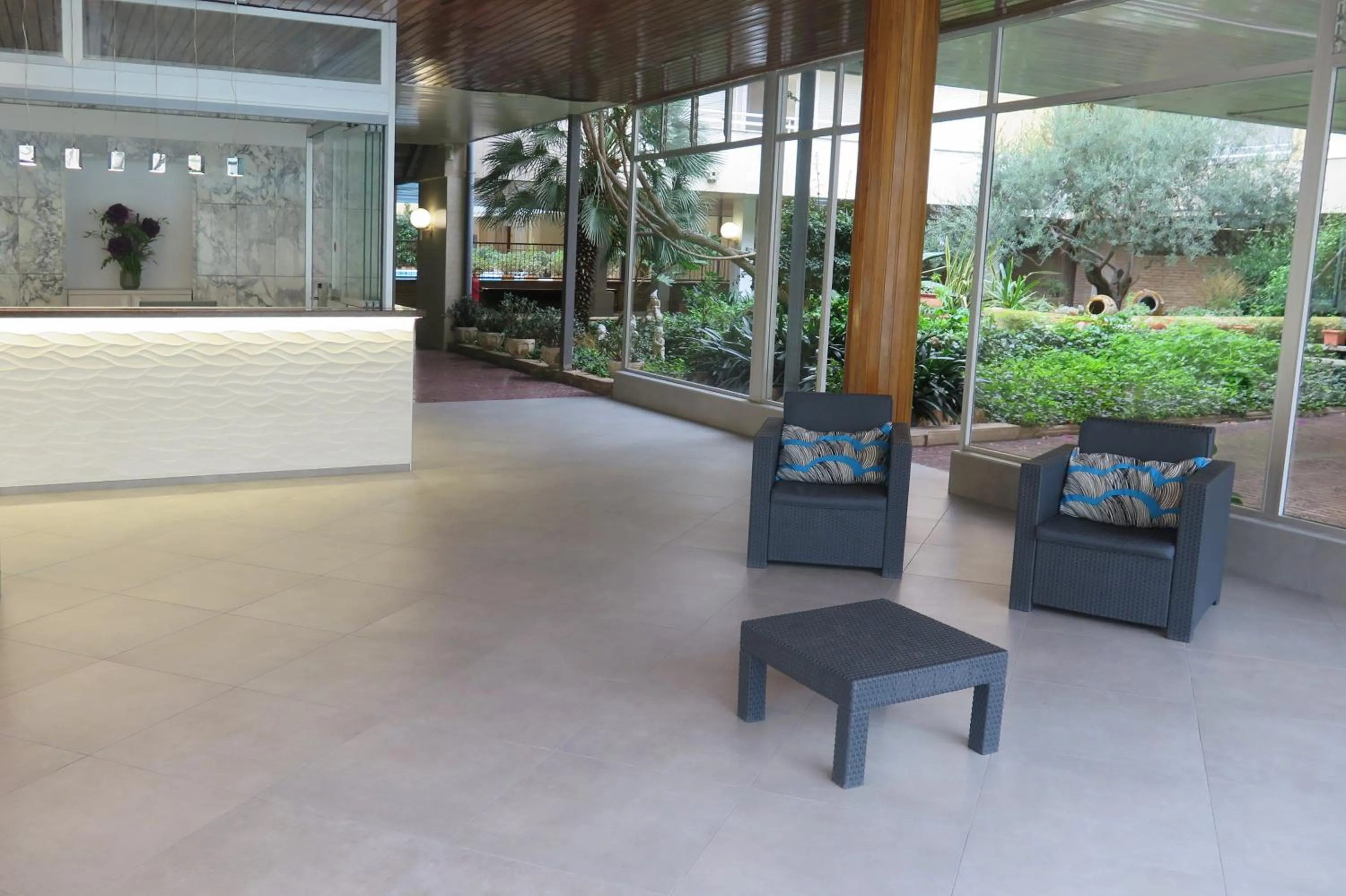 Lobby or reception in Apartaments Costa d'Or