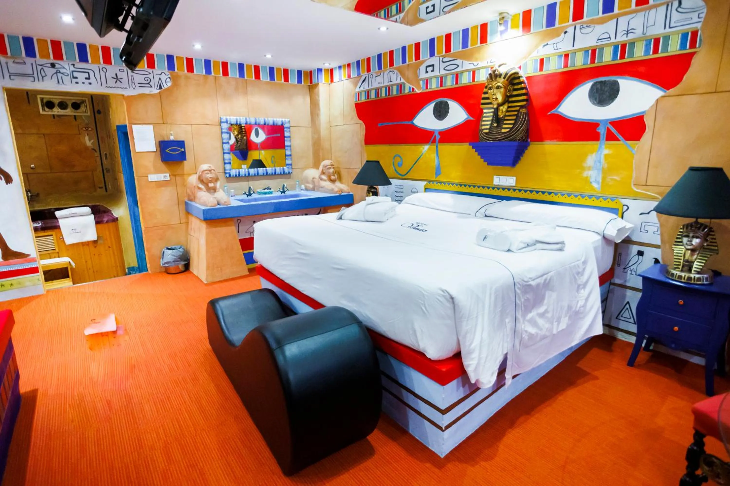 Bed in Motel Venus Valladolid