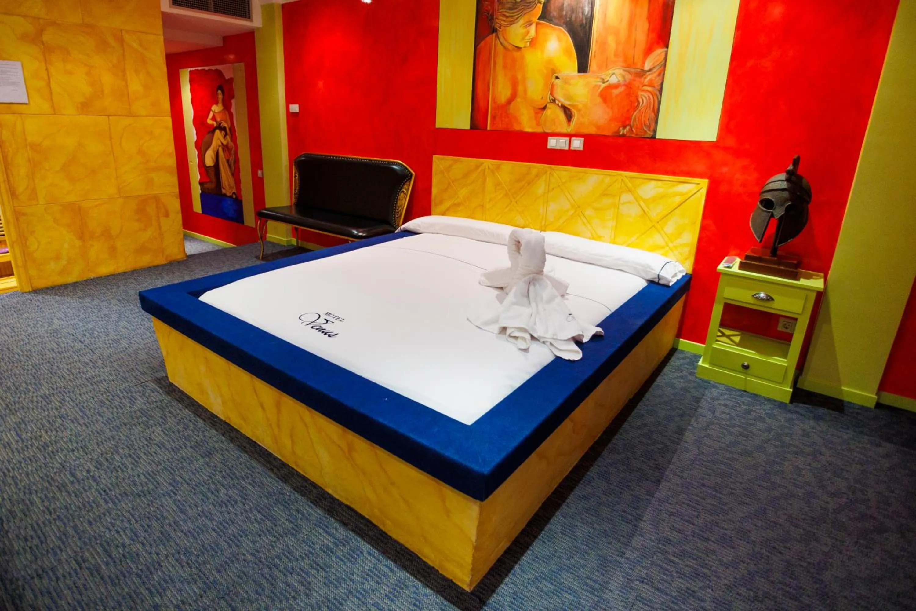 Bed in Motel Venus Valladolid