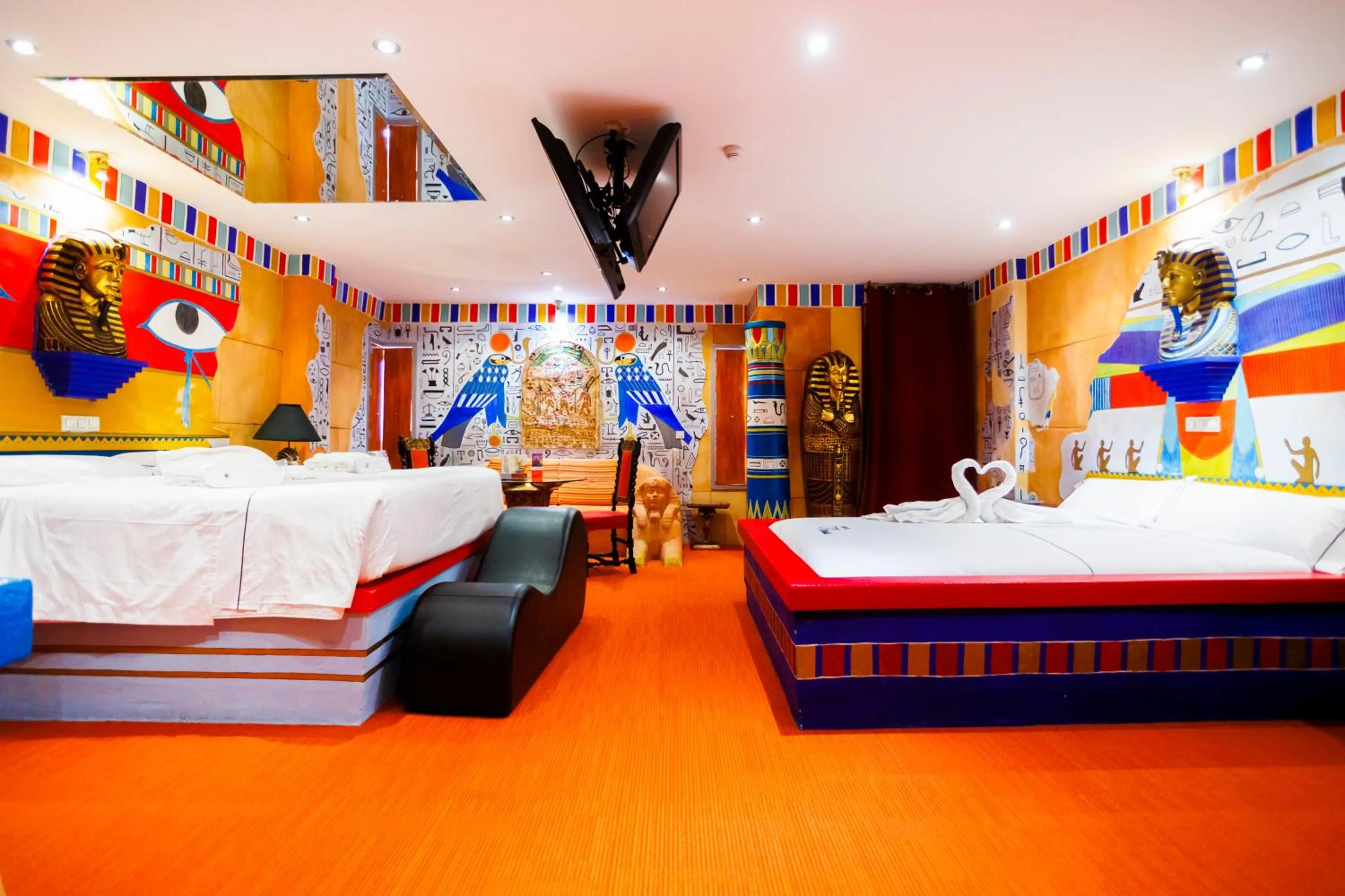 Bed in Motel Venus Valladolid