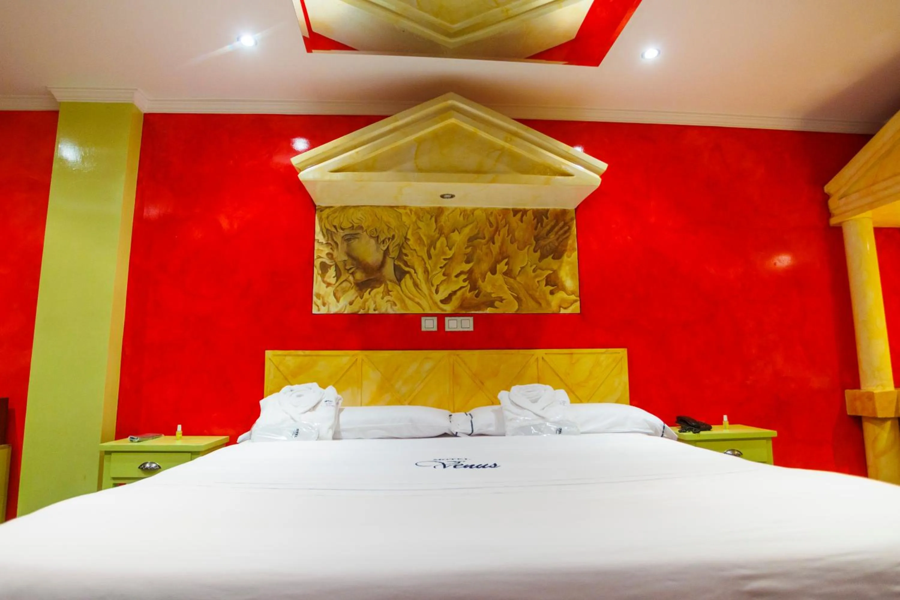 Bed in Motel Venus Valladolid